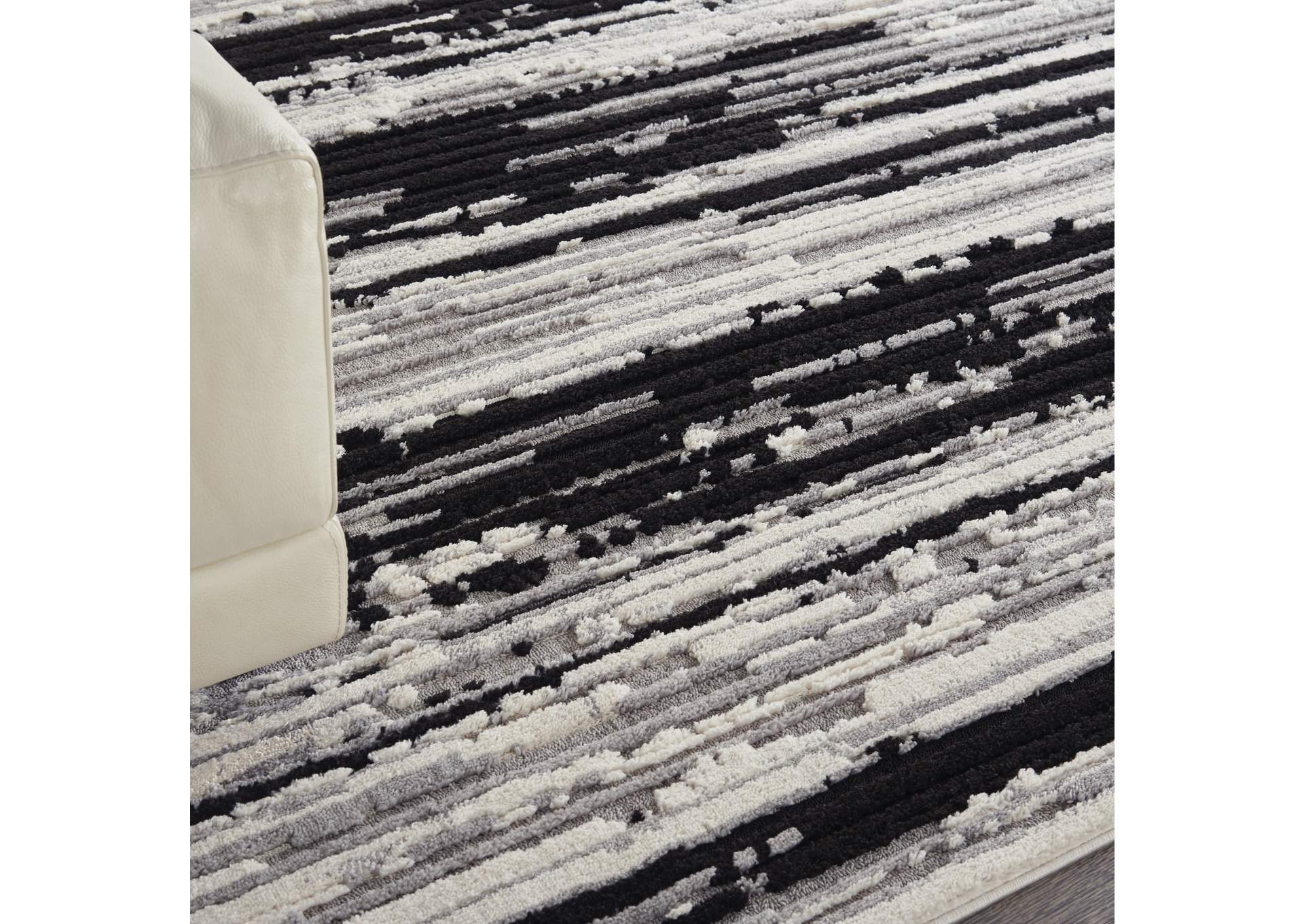 Nourison Zermatt 8' x 10' Ivory Neutral Area Rug,Nourison