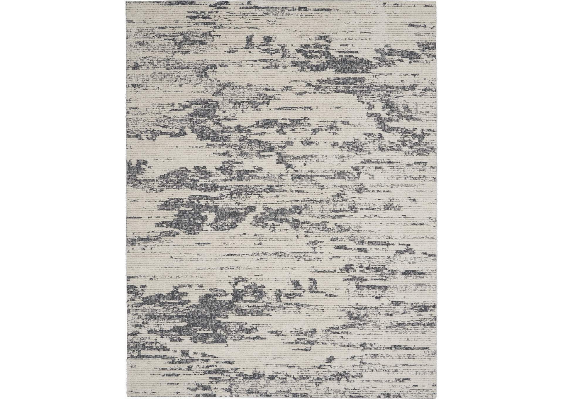 Nourison Zermatt 9' x 12' Blue Neutral Area Rug,Nourison