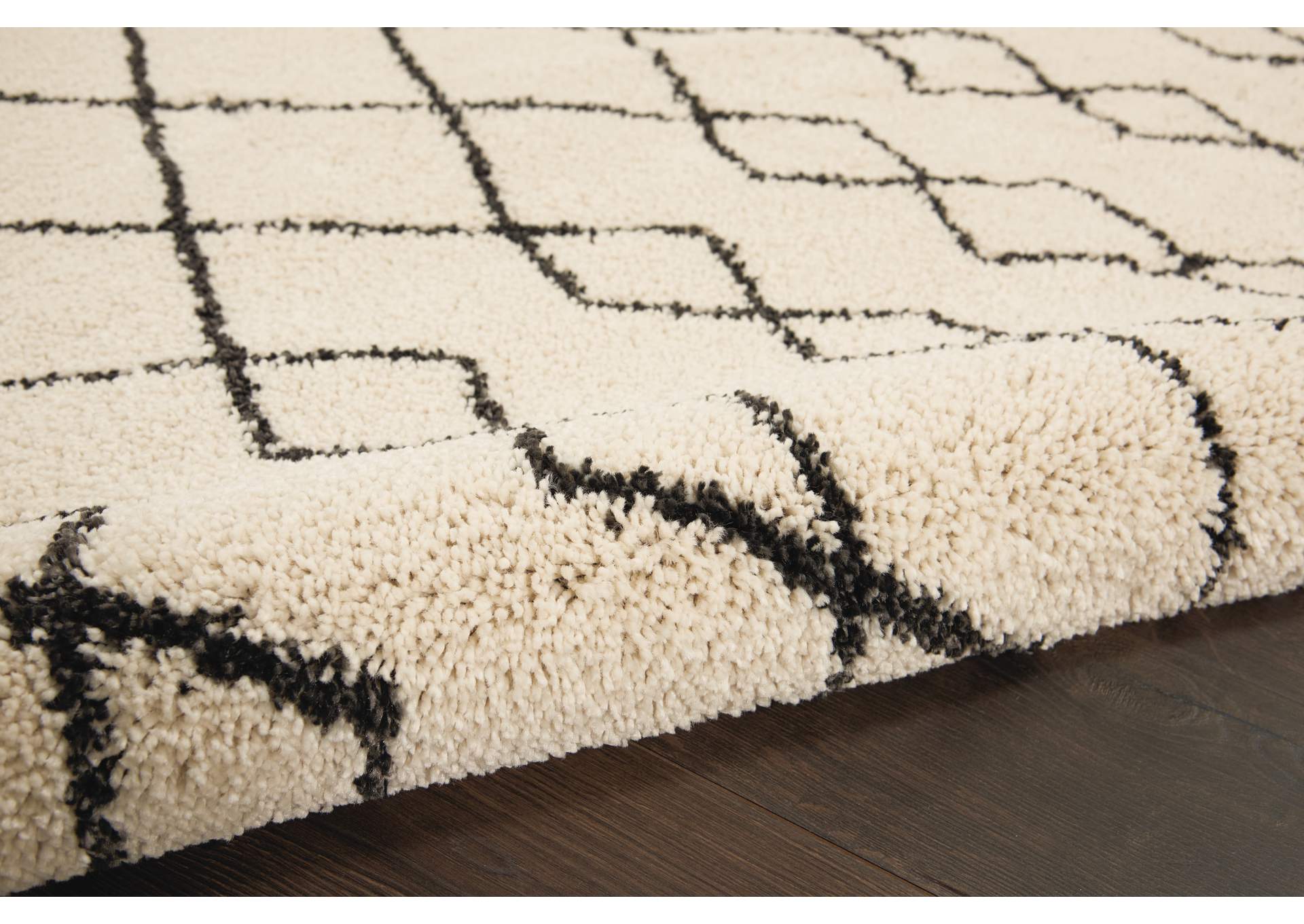 Nourison Martil MAT01 Ivory White 5'x7' Moroccan Area Rug,Nourison