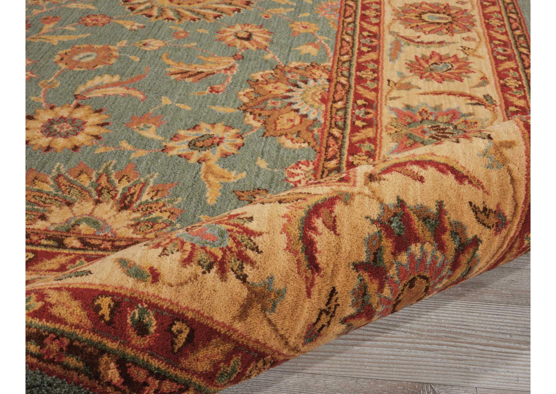 Nourison Living Treasures LI05 Blue 8'x10' Rug,Nourison