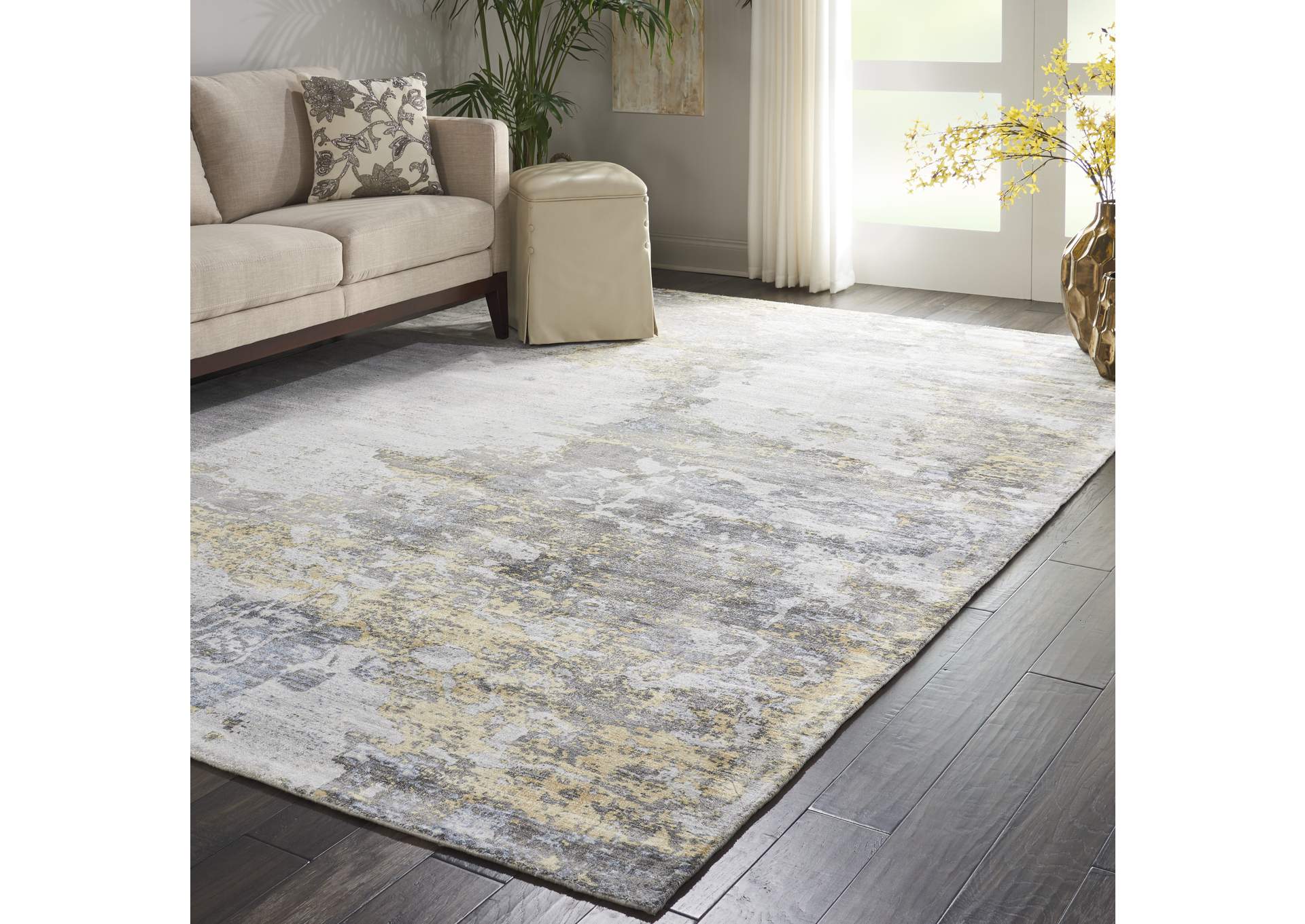 Safari Dreams by kathy ireland Home KI371 IVGLD,Nourison