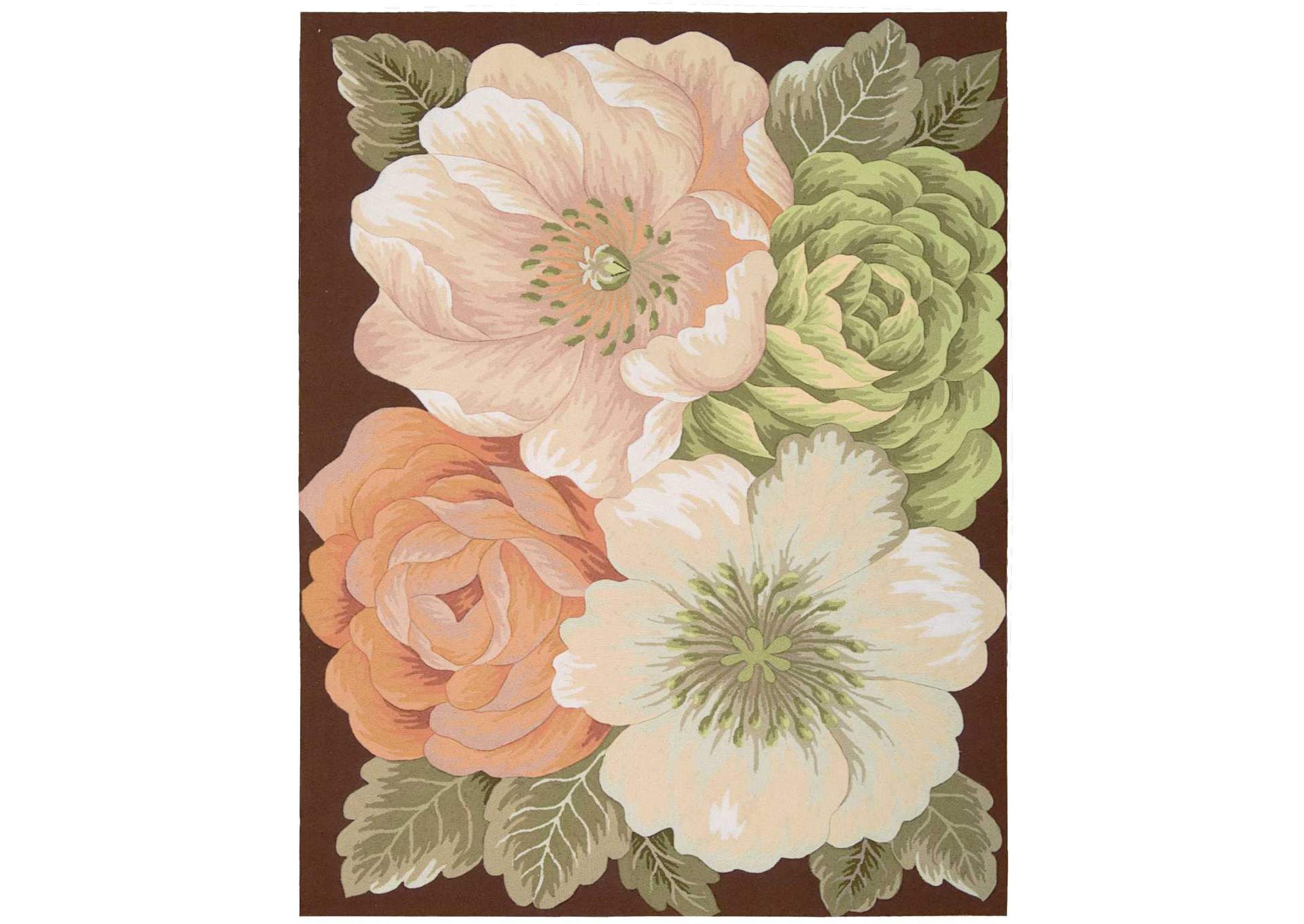 Nourison Fantasy FA06 Multicolor 8'x11' Rug,Nourison