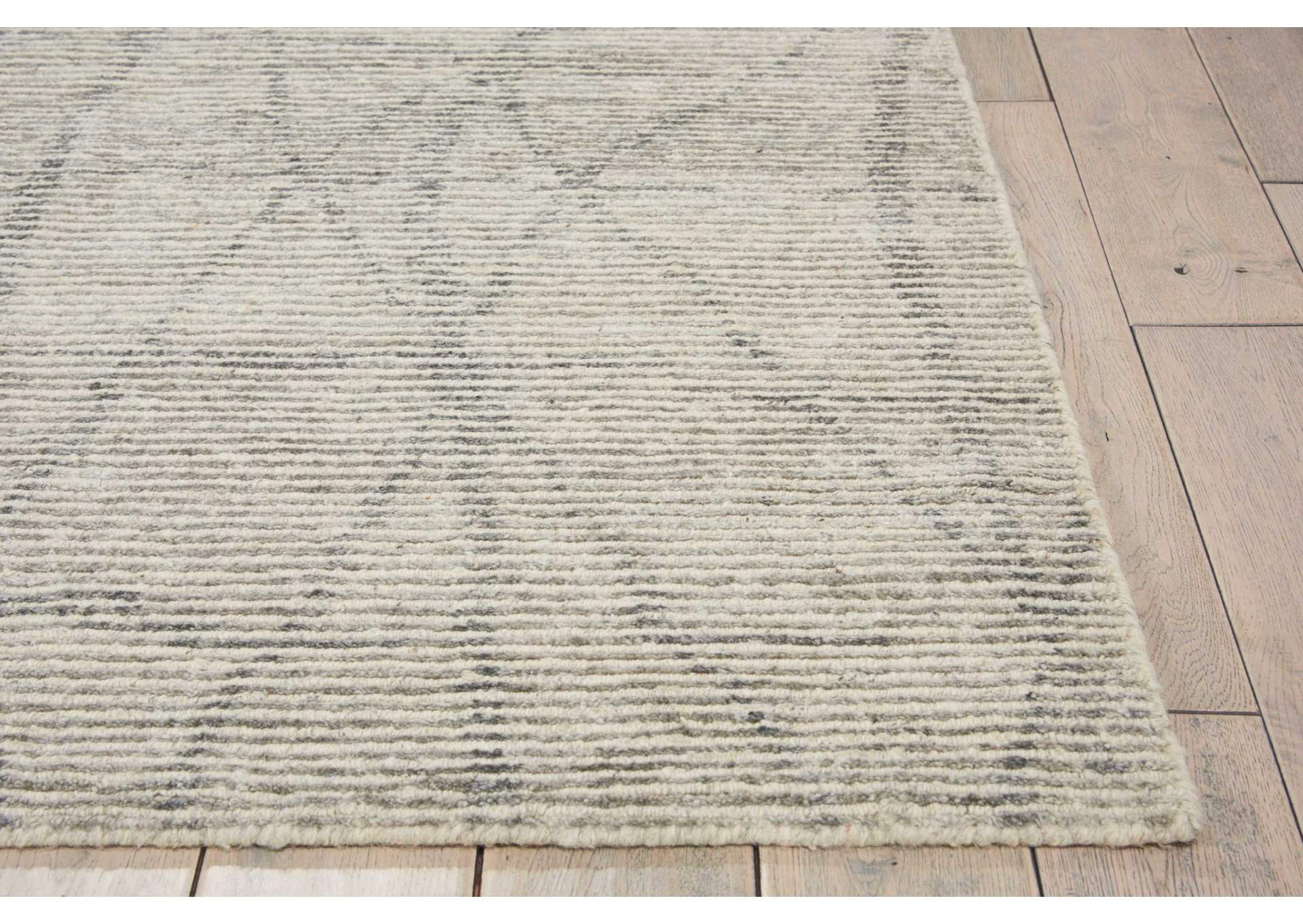 Nourison Ellora ELL02 Grey 6'x8' Modern Area Rug,Nourison