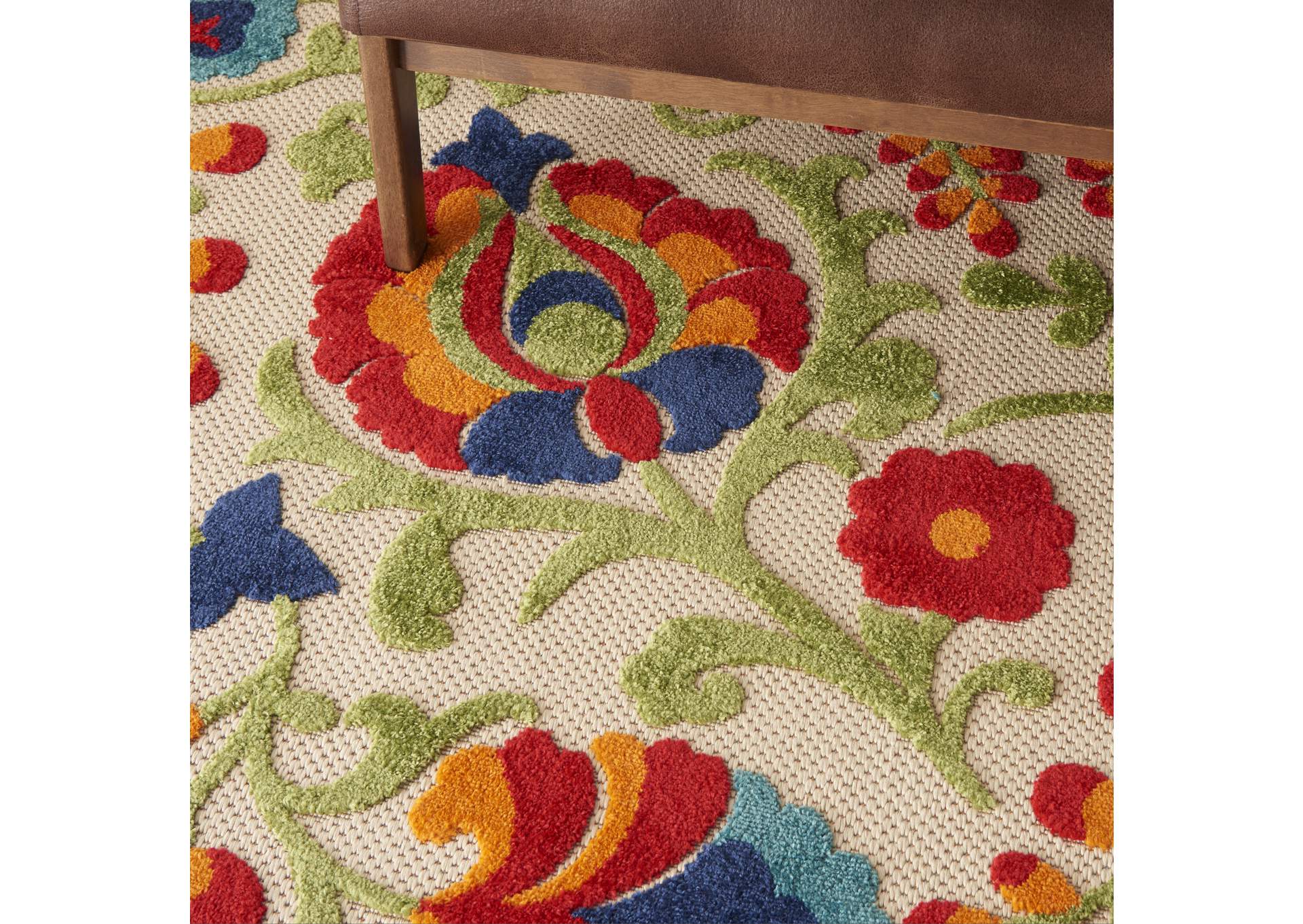 Nourison Aloha 7' x 10' Multicolor Area Rug,Nourison