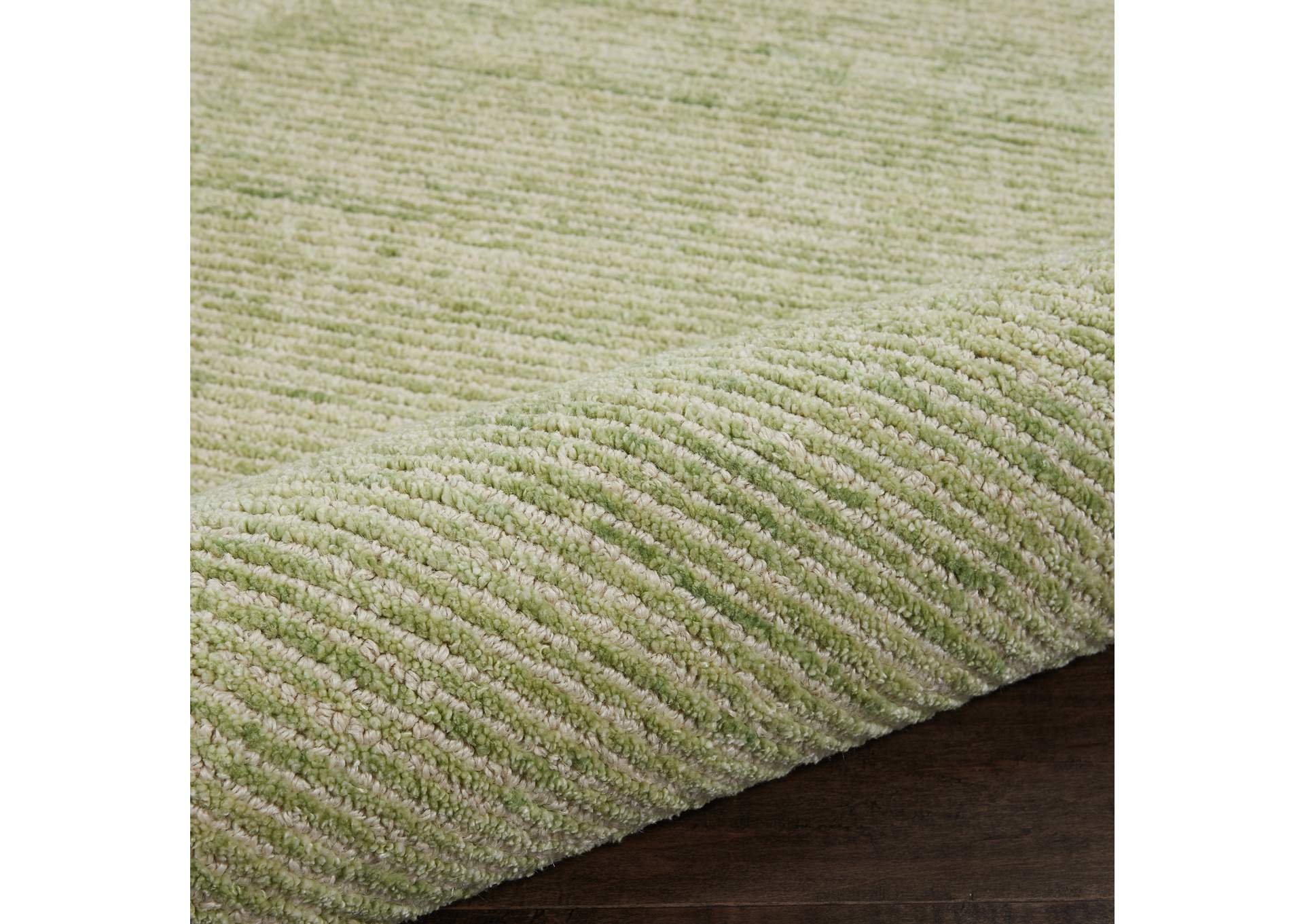 Nourison Weston WES01 Green 5'x8' Contemporary Area Rug,Nourison