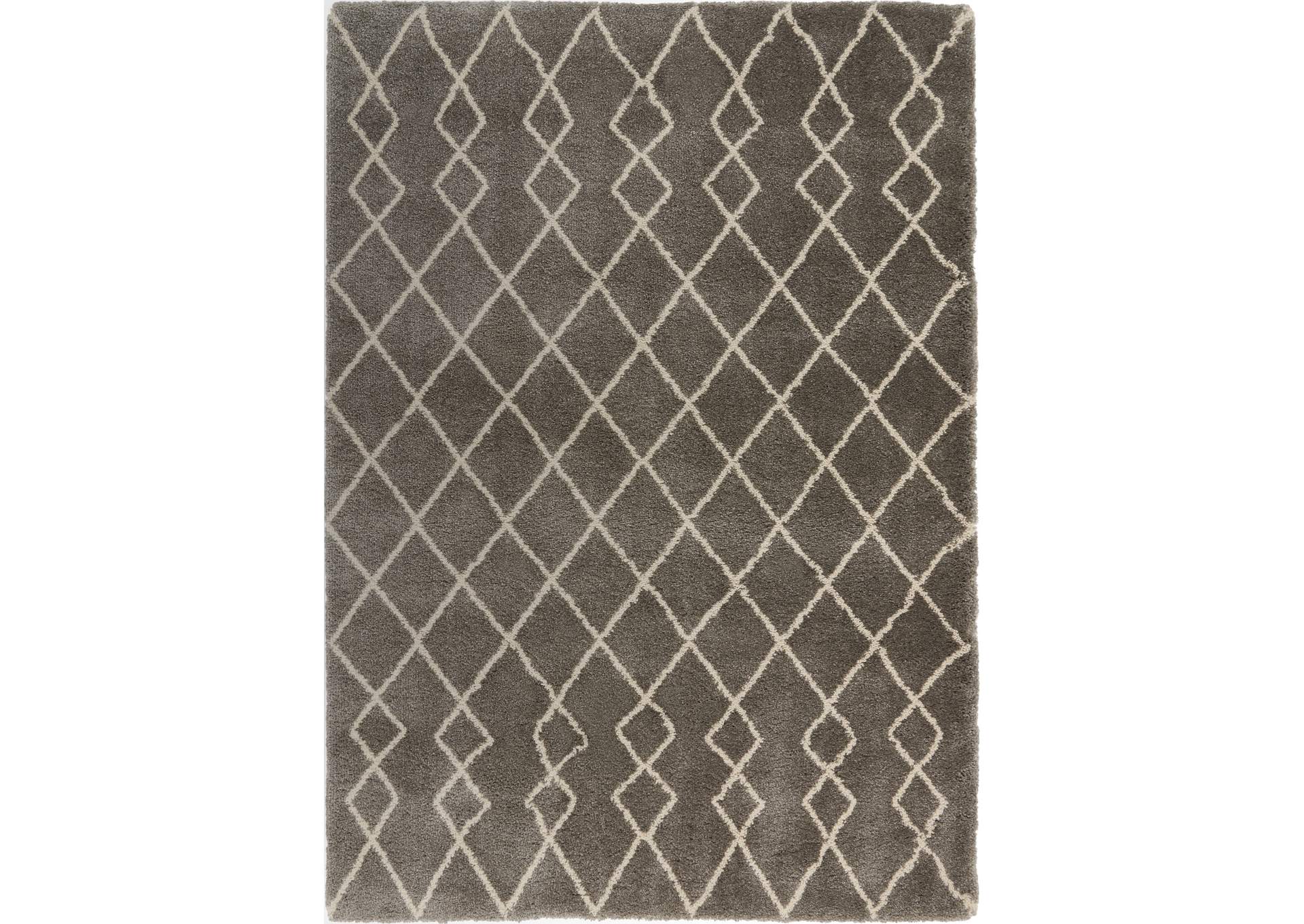 Nourison Martil MAT01 Grey 5'x7' Moroccan Area Rug,Nourison