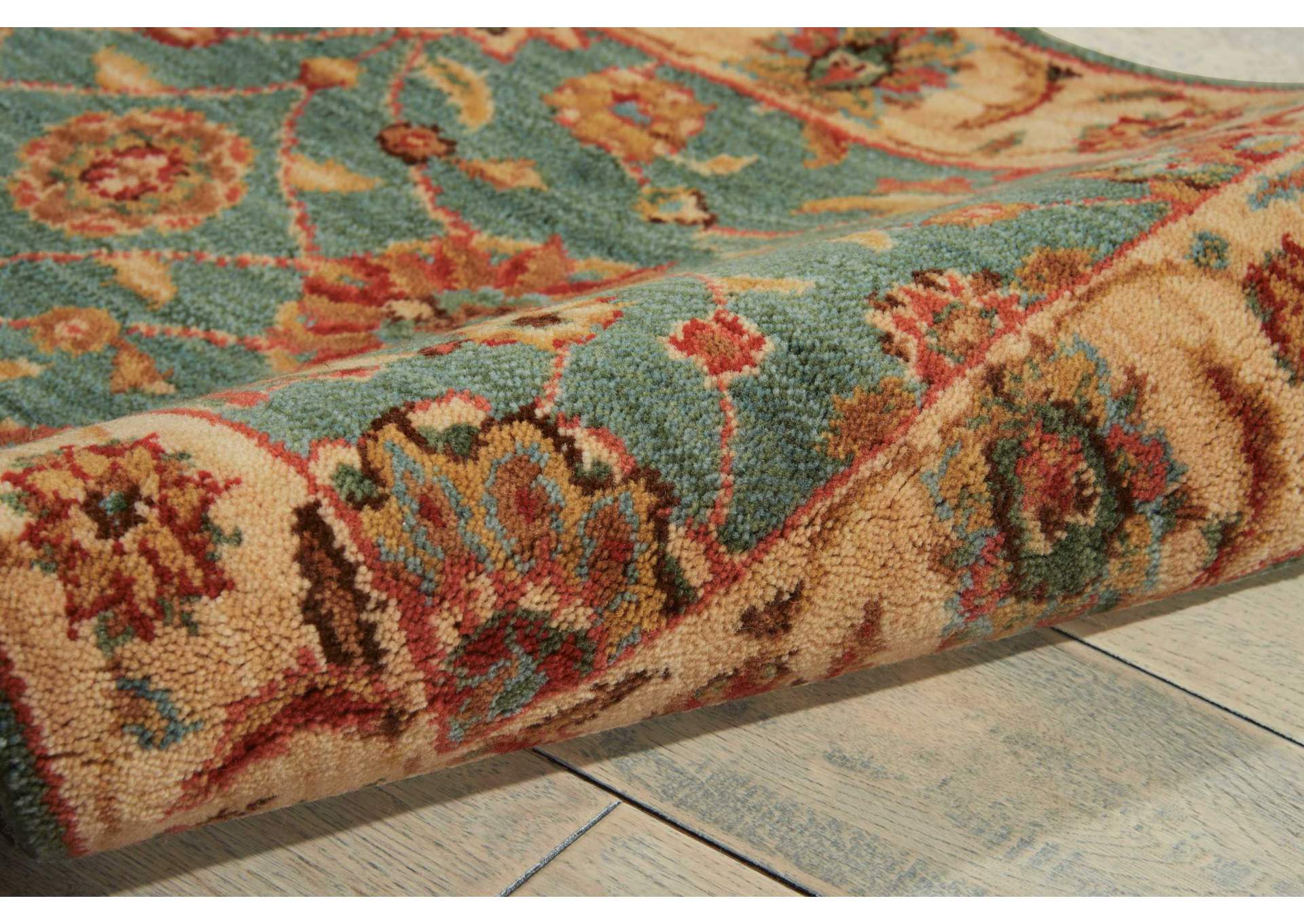Nourison Living Treasures LI05 Blue 3'x5' Area Rug,Nourison