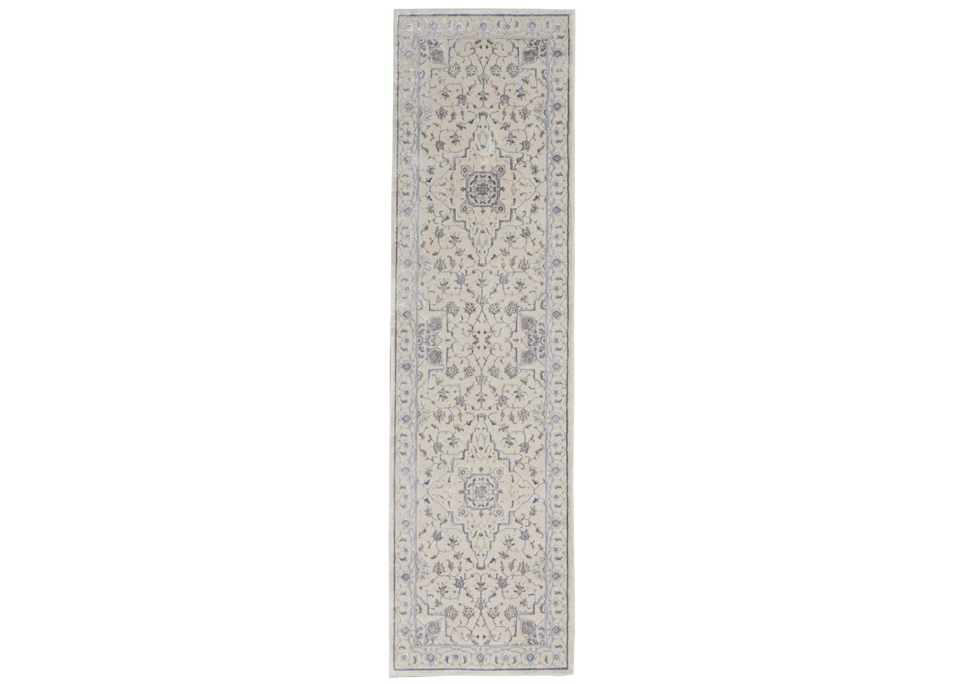 Nourison Silky Textures 8' Runner Area Rug,Nourison
