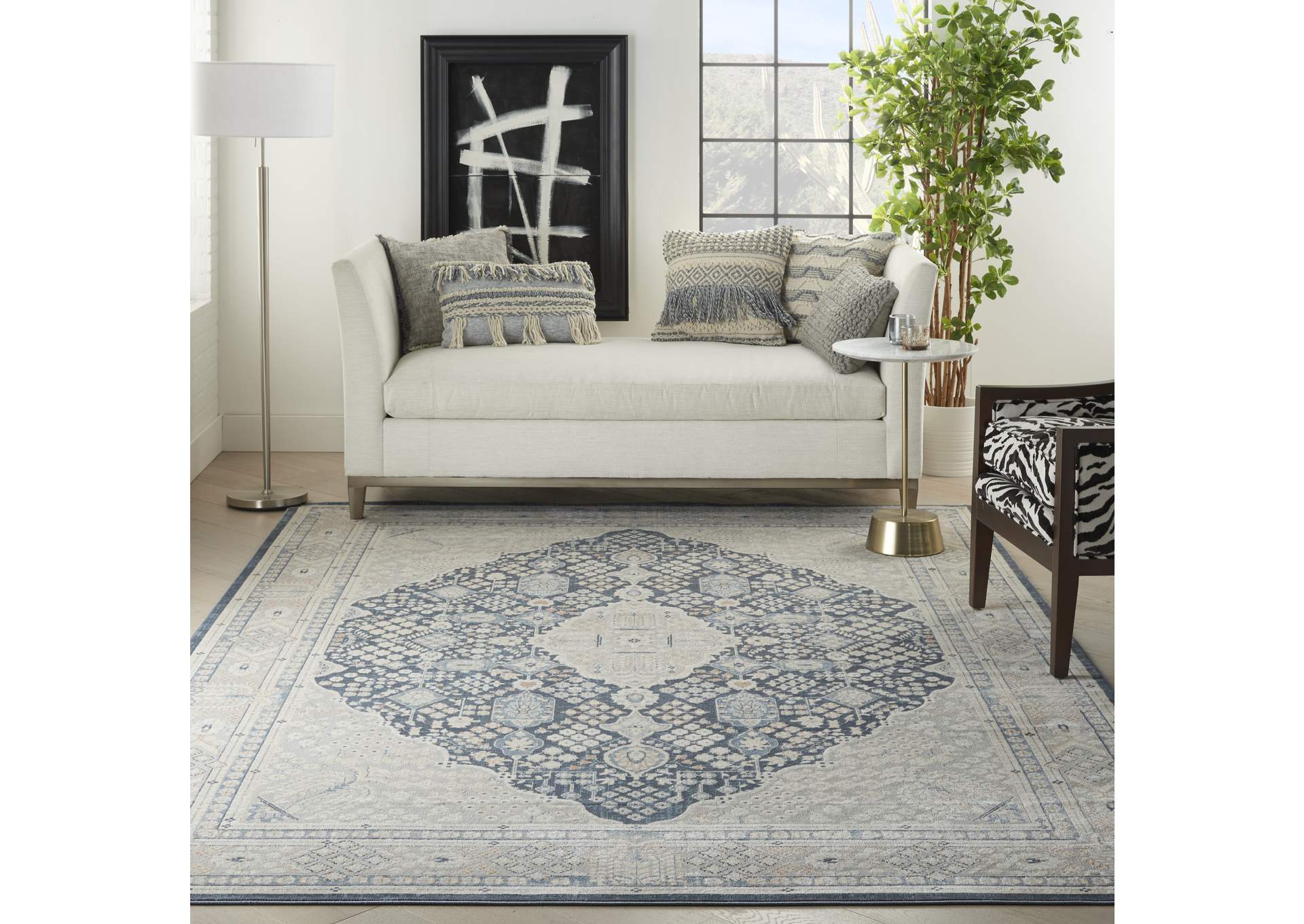 Kathy Ireland Ki25 Malta 8' x 11' Area Rug,Nourison