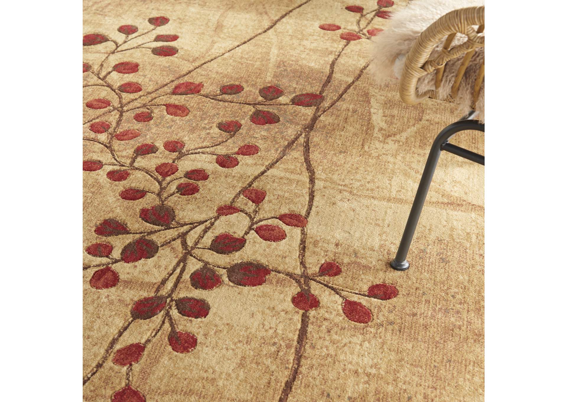 Nourison Somerset ST74 Brown 7'x10' Area Rug,Nourison