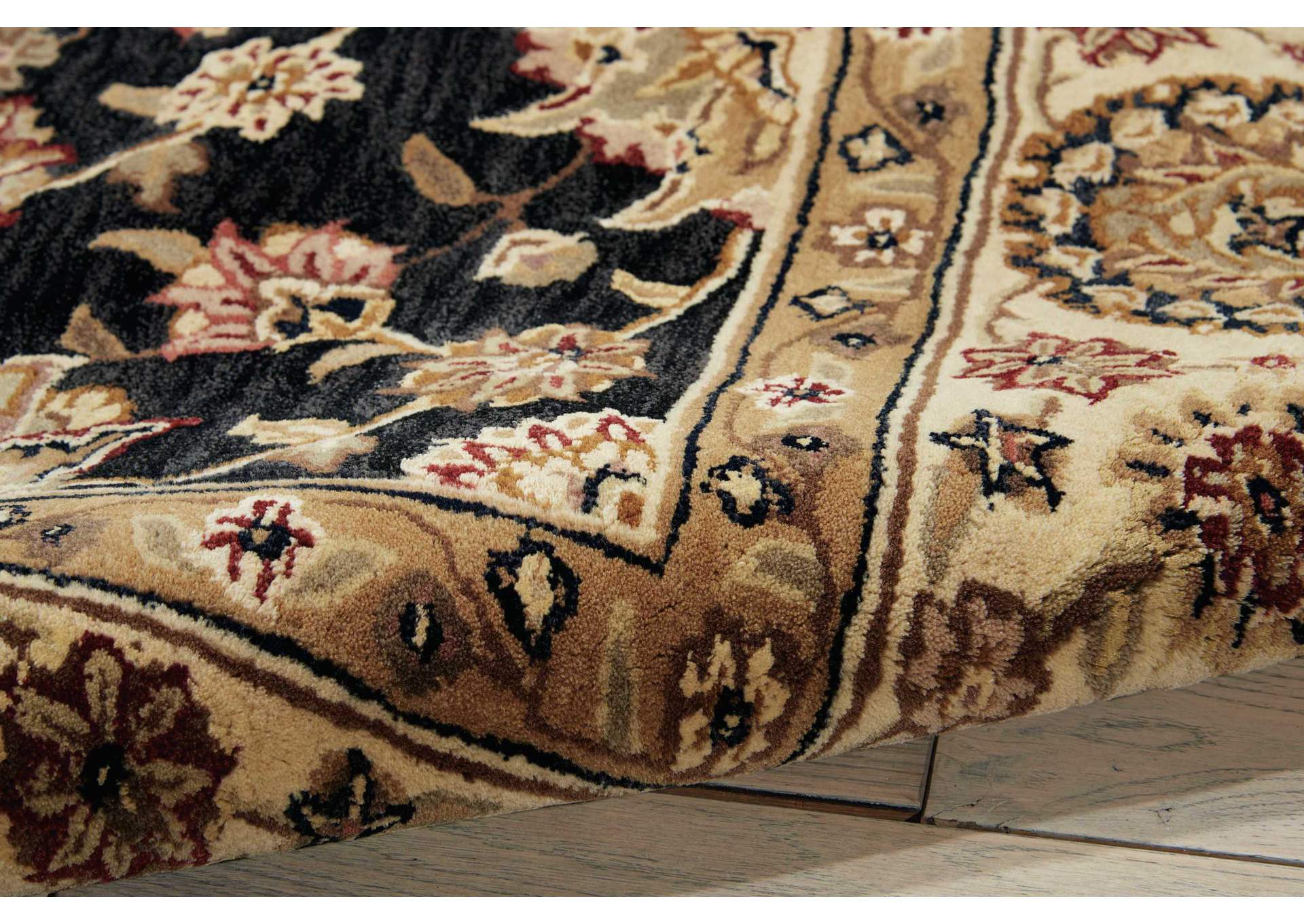 Nourison 2000 2204 Navy Blue 4'x6' Area Rug,Nourison