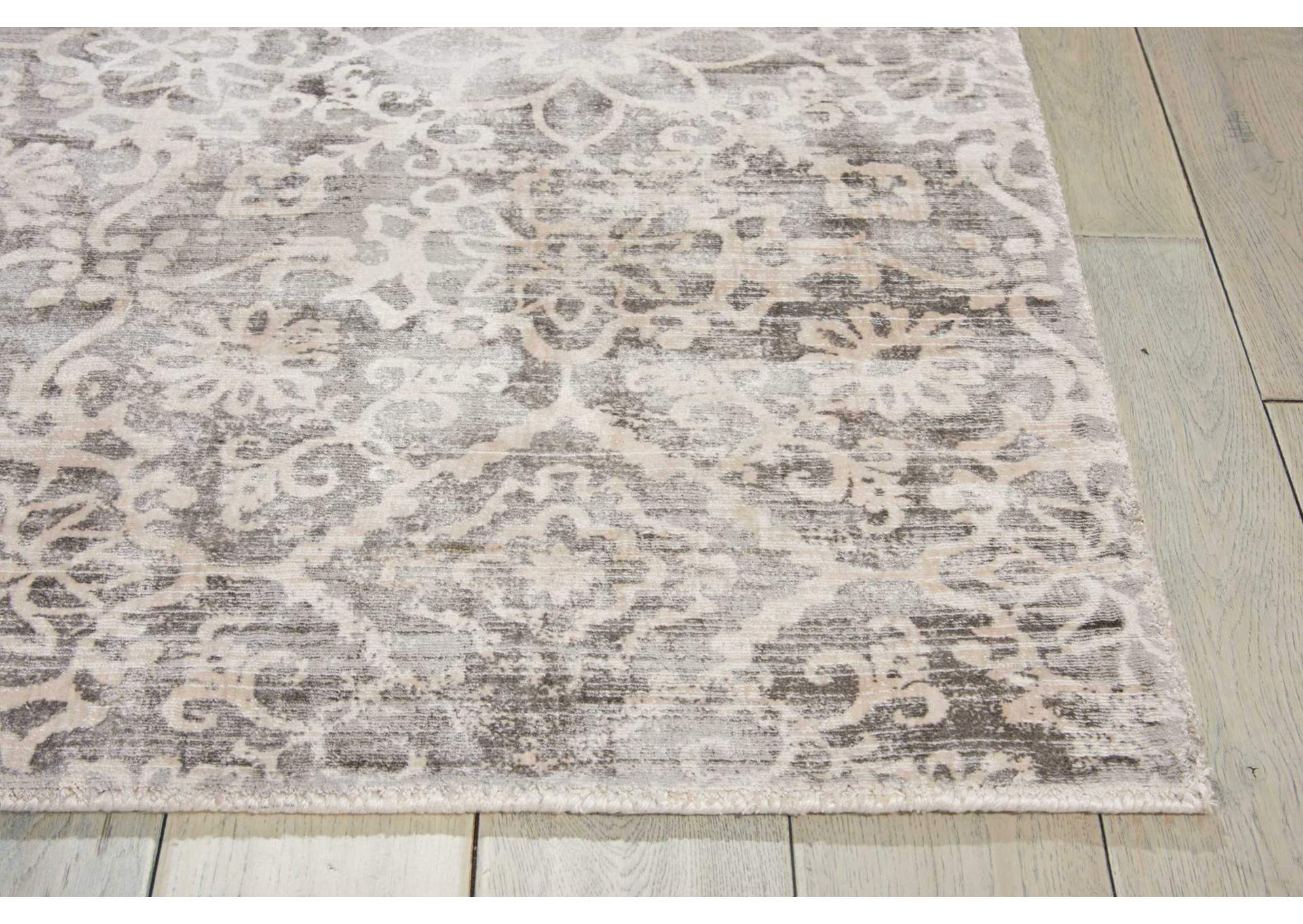 kathy ireland Home Desert Skies DSK03 Grey 8'x11' Oversized Rug,Nourison