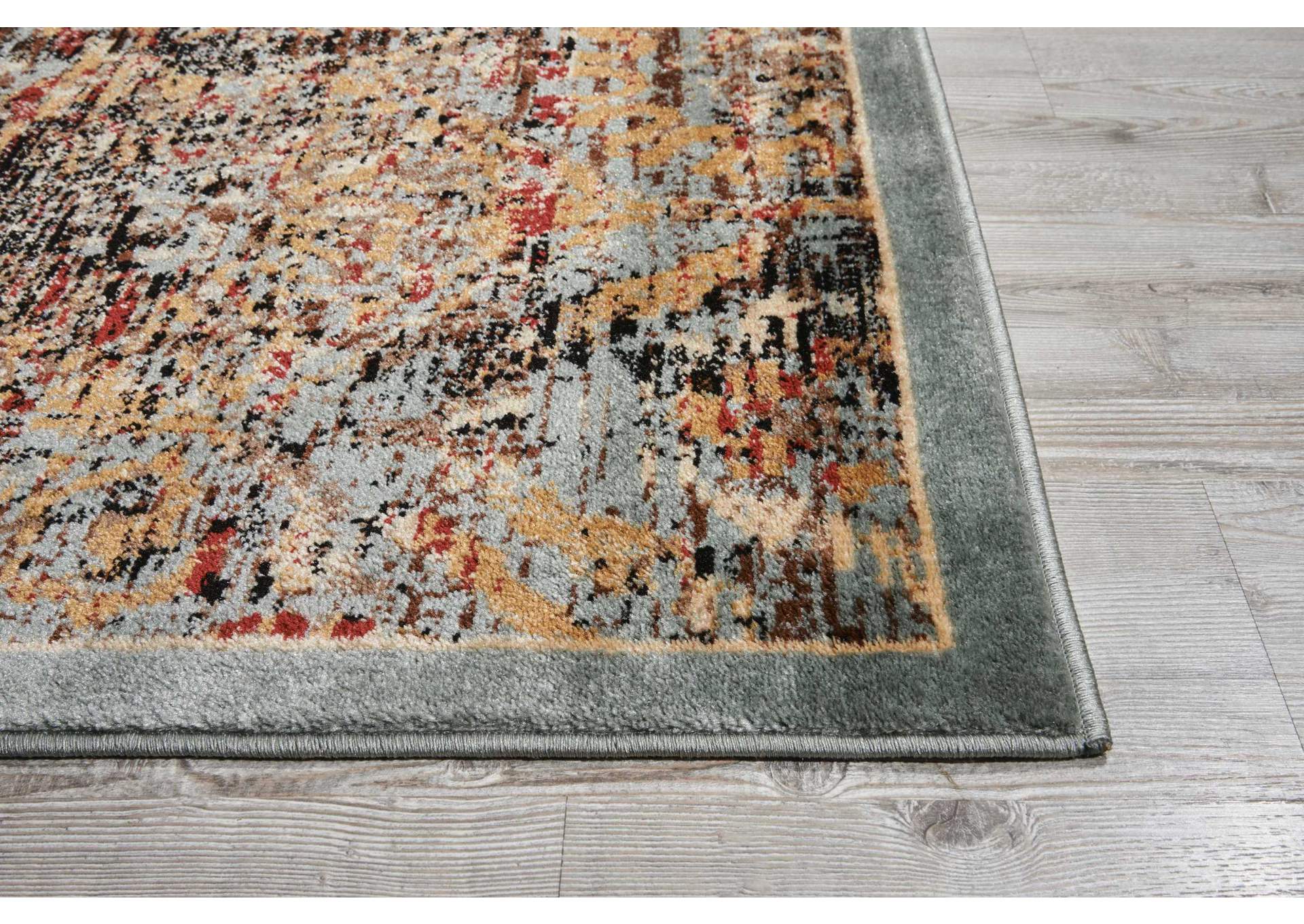 Nourison Delano DEL06 Blue 8'x11' Rug,Nourison