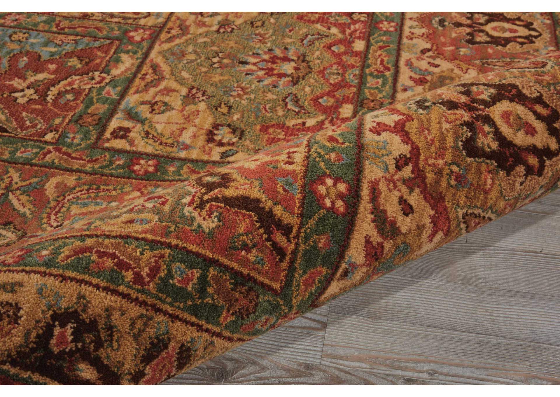 Nourison Living Treasures LI02 Multicolor 5'x8' Area Rug,Nourison