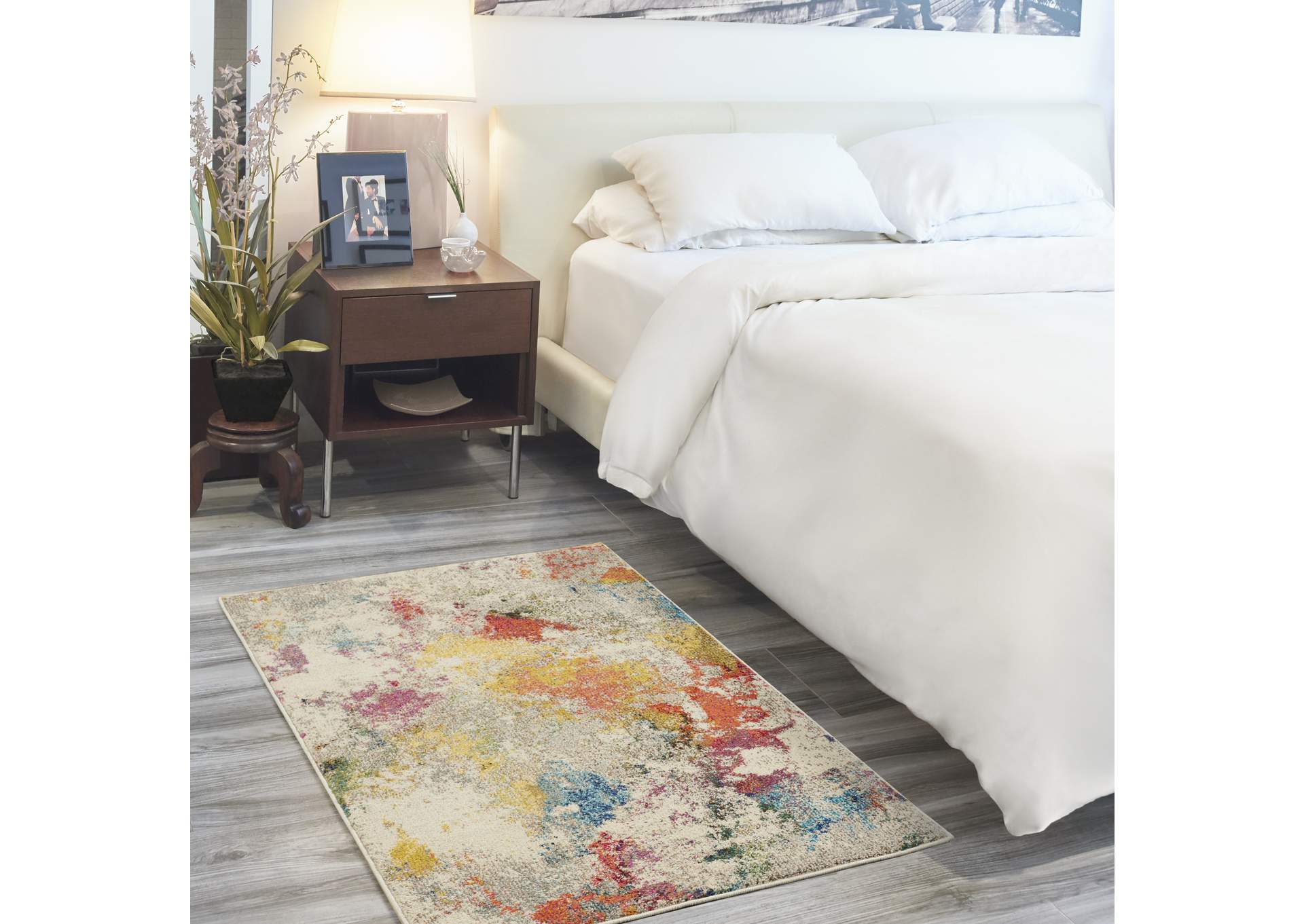 Nourison Celestial CES12 Multicolor 3'x5' Colorful Area Rug,Nourison