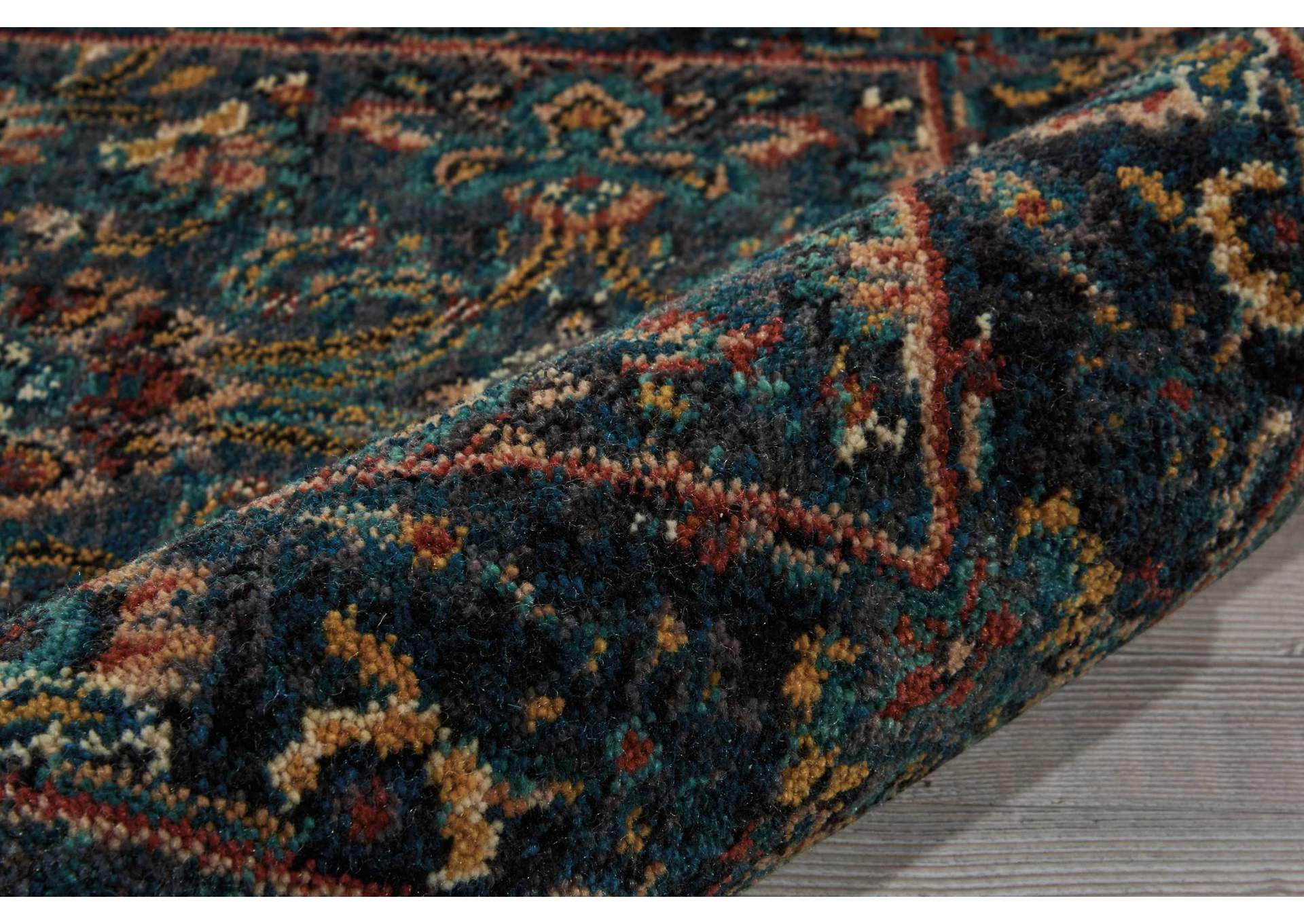 Nourison 2020 NR201 Grey 11' Runner Area Rug,Nourison