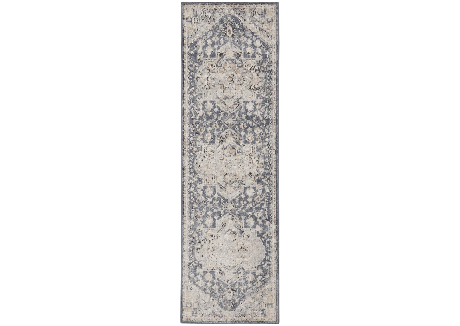 Nourison Quarry 8' Runner Persian Area Rug,Nourison