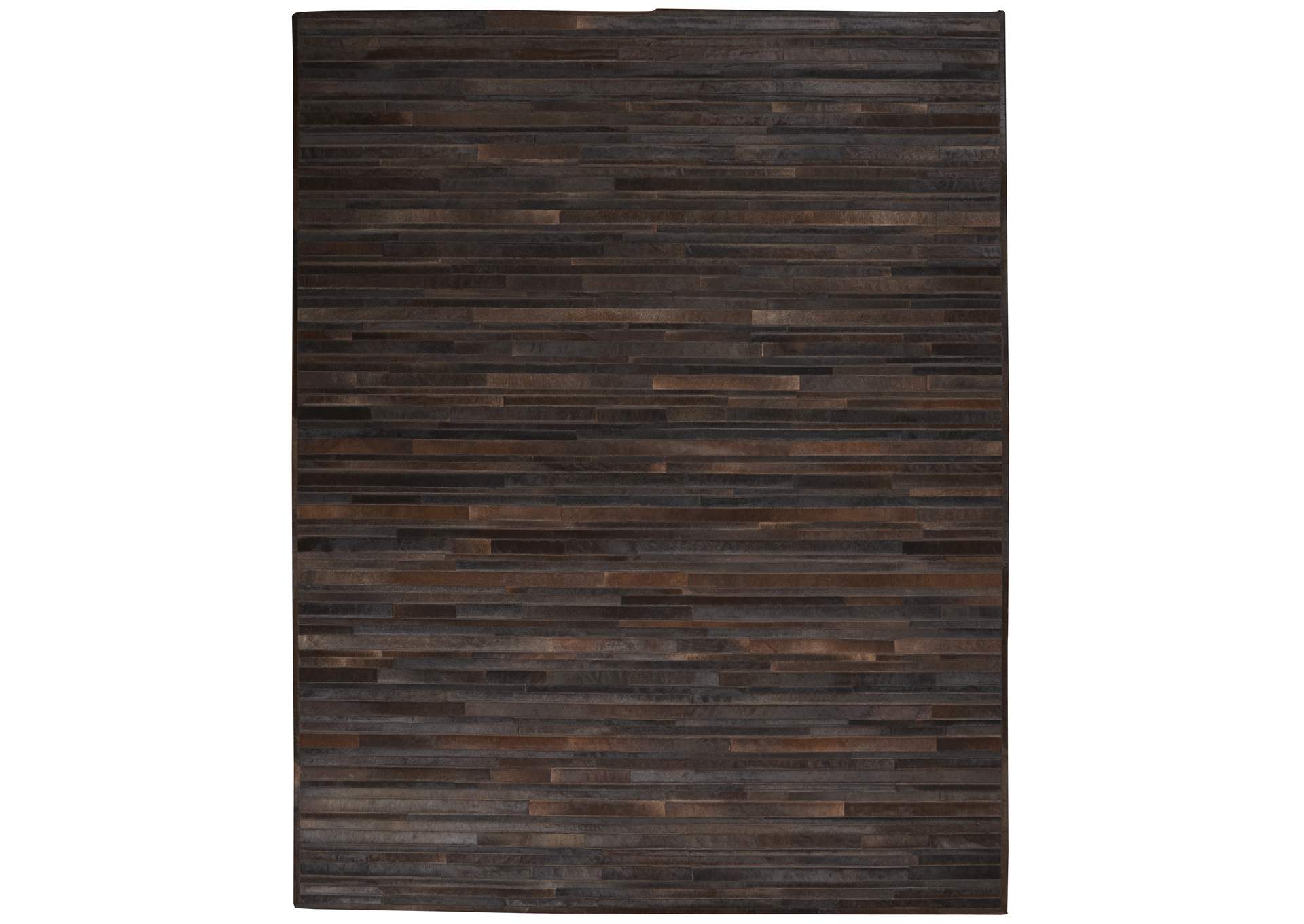 Calvin Klein Home Prairie PRA1 Brown 10'x14' Rug,Nourison