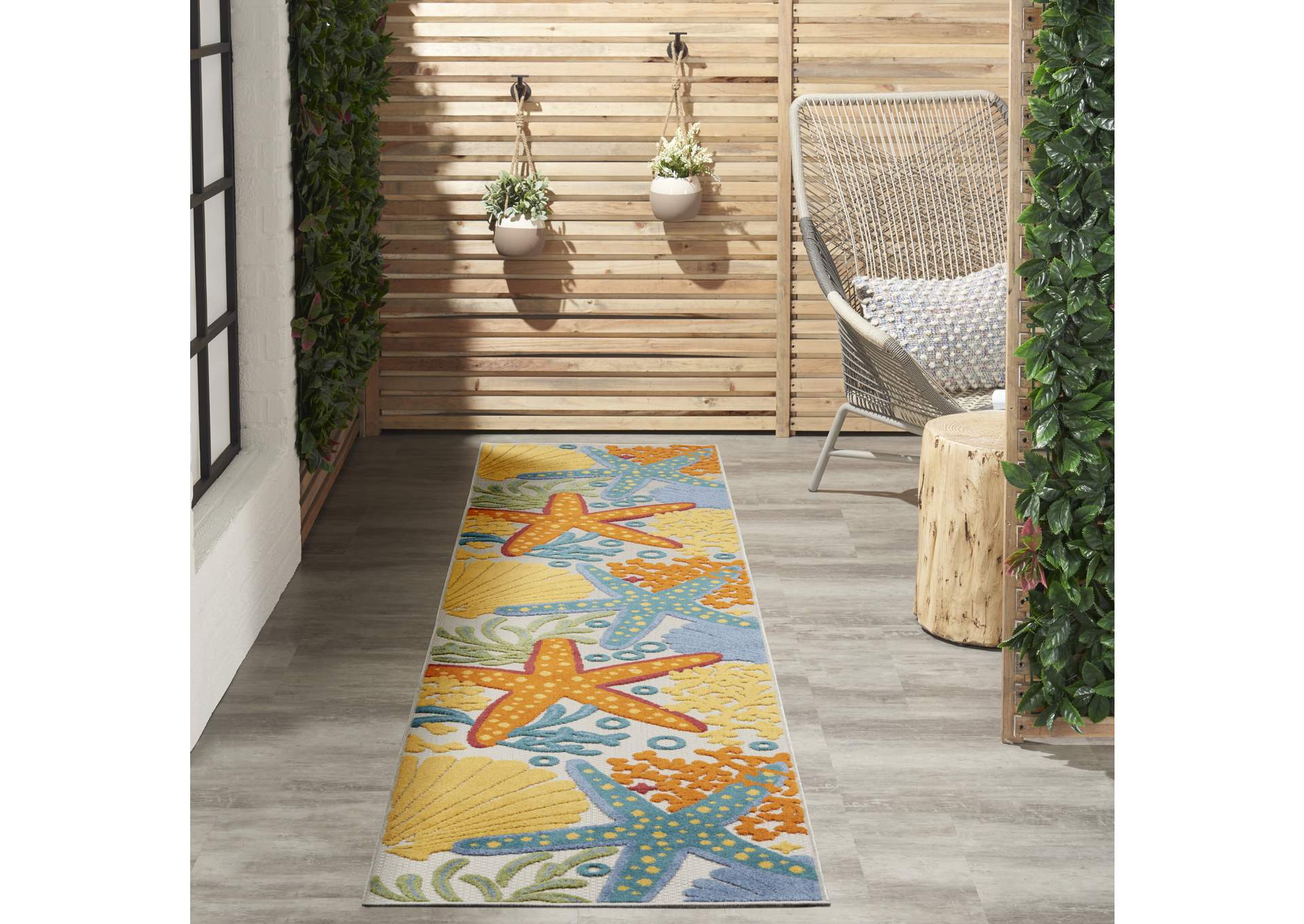 Nourison Aloha 2' x 10' Area Rug,Nourison