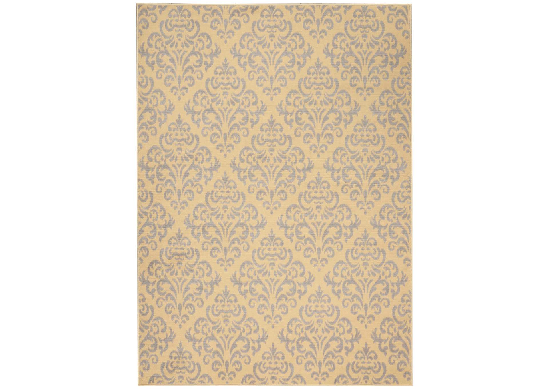 Nourison Grafix GRF06 Beige 5'x7' Area Rug,Nourison