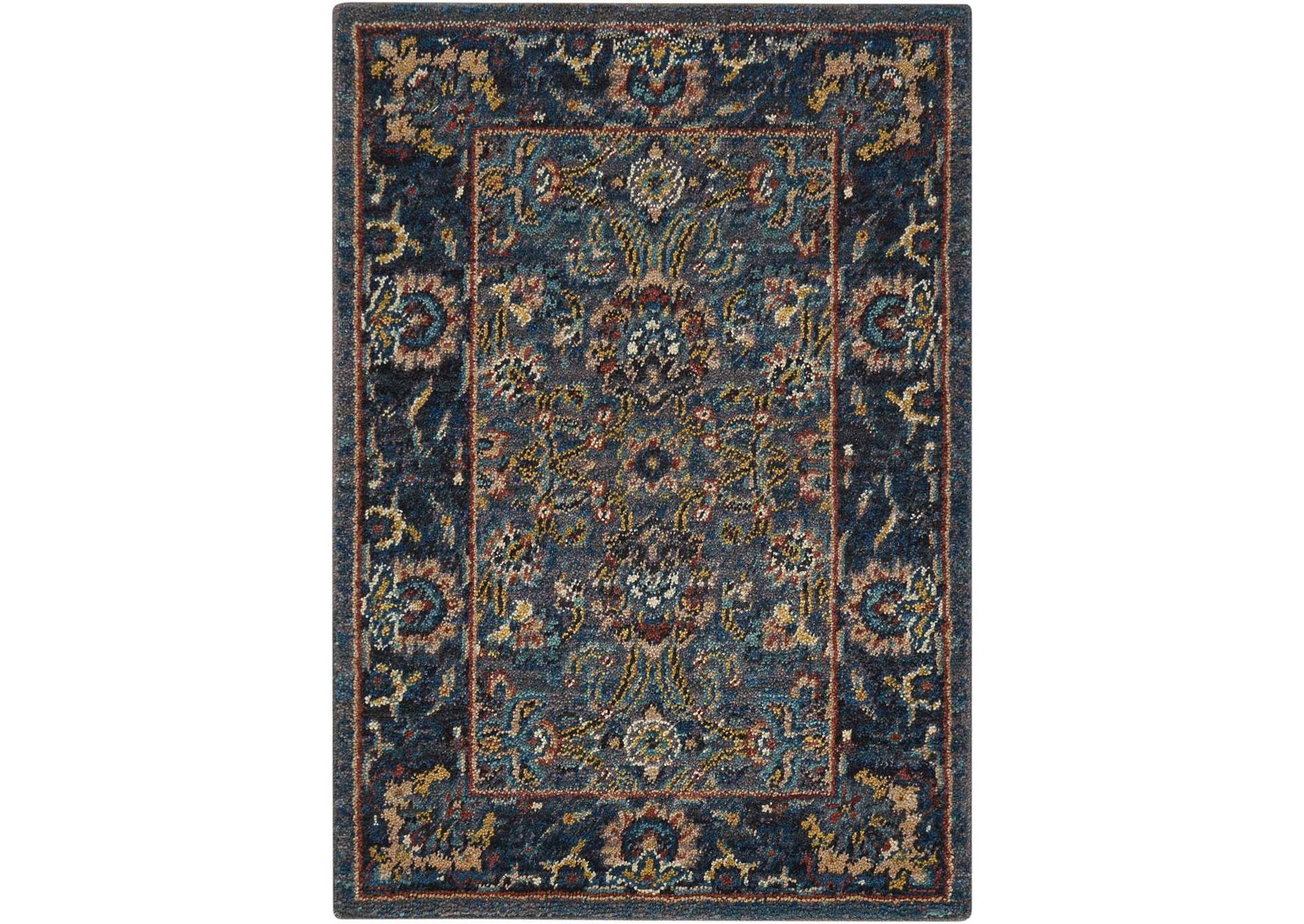 Nourison 2020 NR201 Grey 3'x5' Area Rug,Nourison