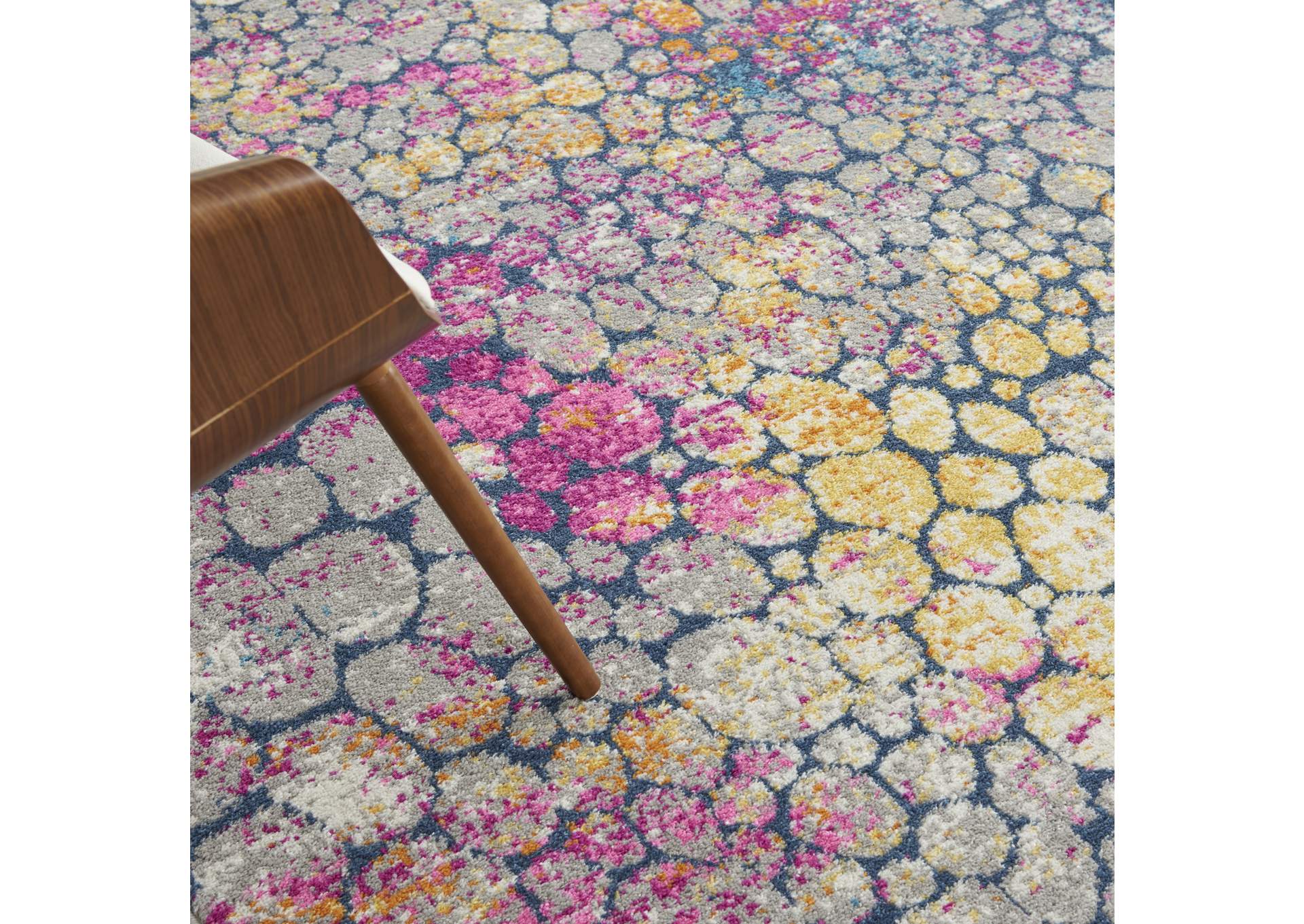 Nourison Passion 7'x10' Yellow Multicolor Area Rug,Nourison