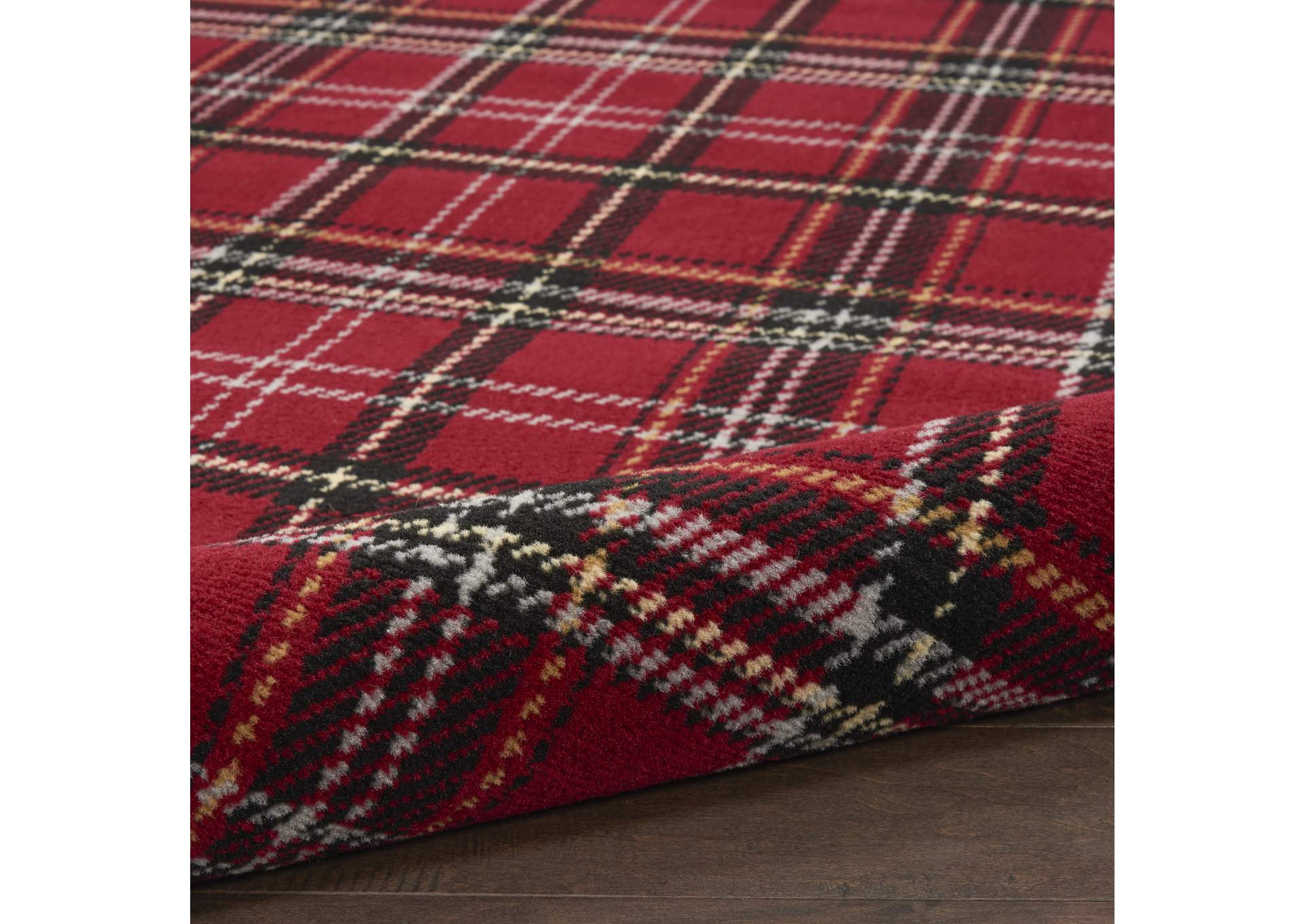 Nourison Grafix GRF03 Red 4'x6' Area Rug,Nourison