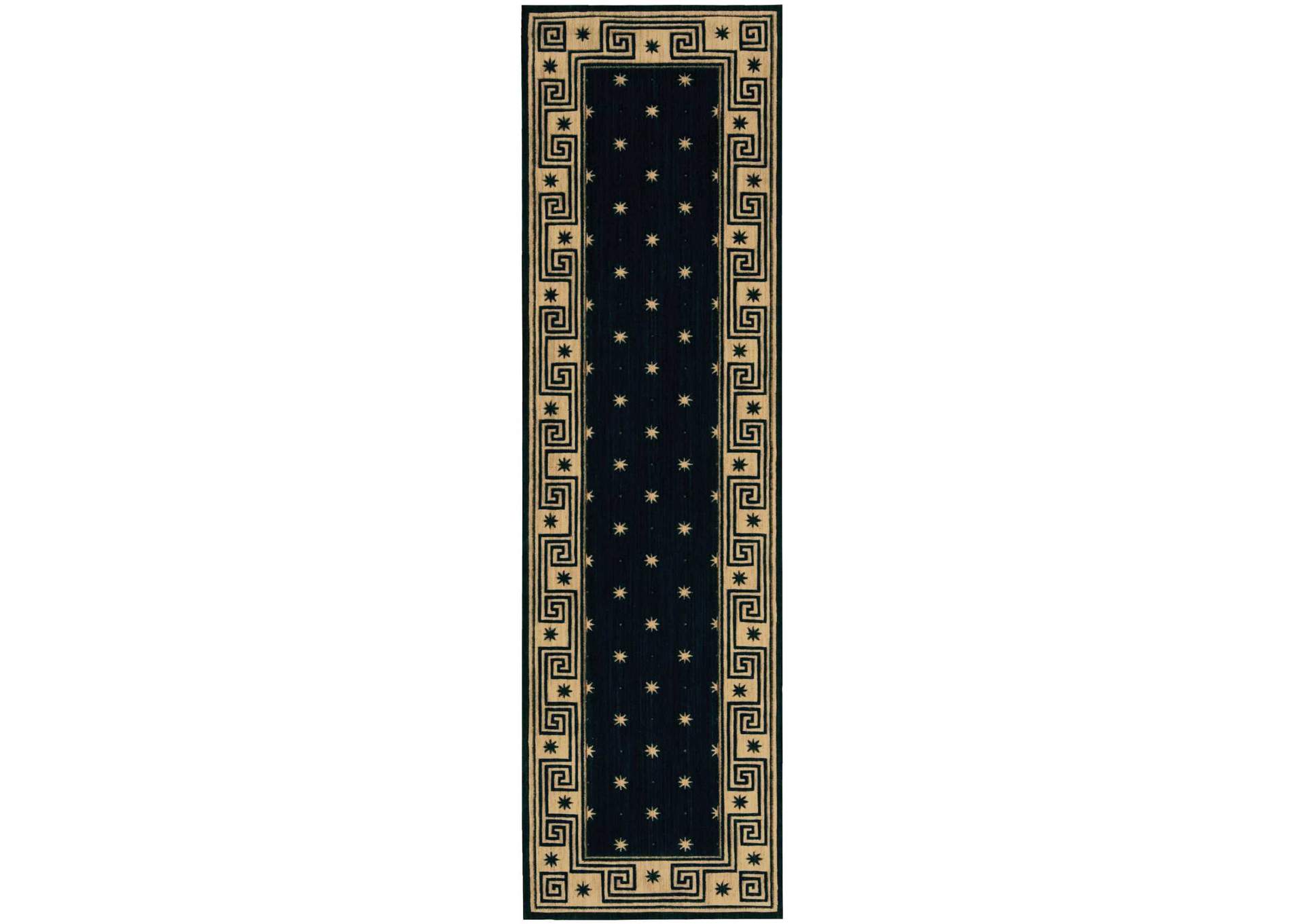 Nourison Cosmopolitan CS95 Dark Blue 8' Runner Hallway Rug,Nourison