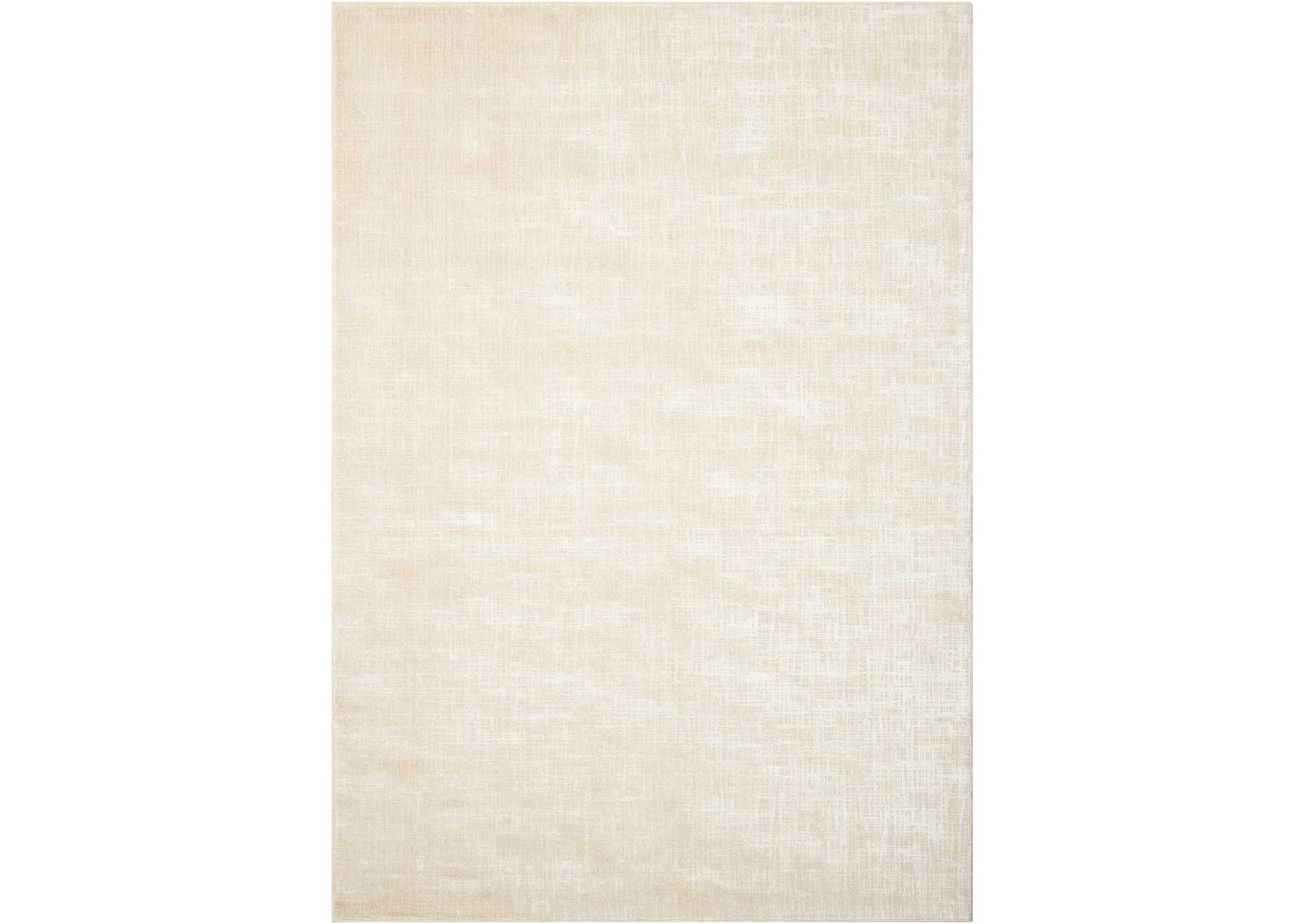 Nourison Starlight STA02 White 4'x6' Area Rug,Nourison