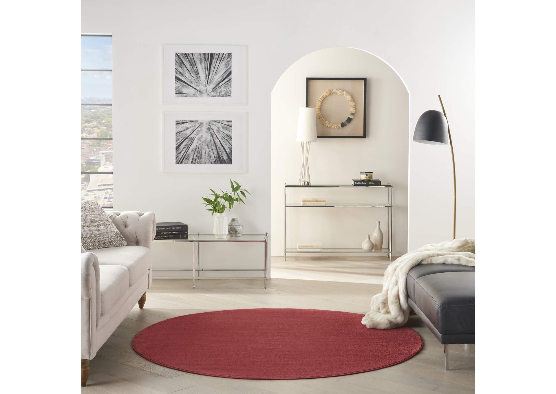 Nourison Nourison Essentials 6' Round Area Rug,Nourison