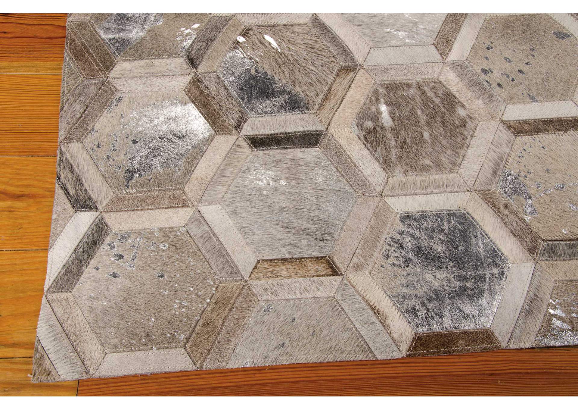 Michael Amini City Chic MA100 Grey 8'x10' Rug,Nourison