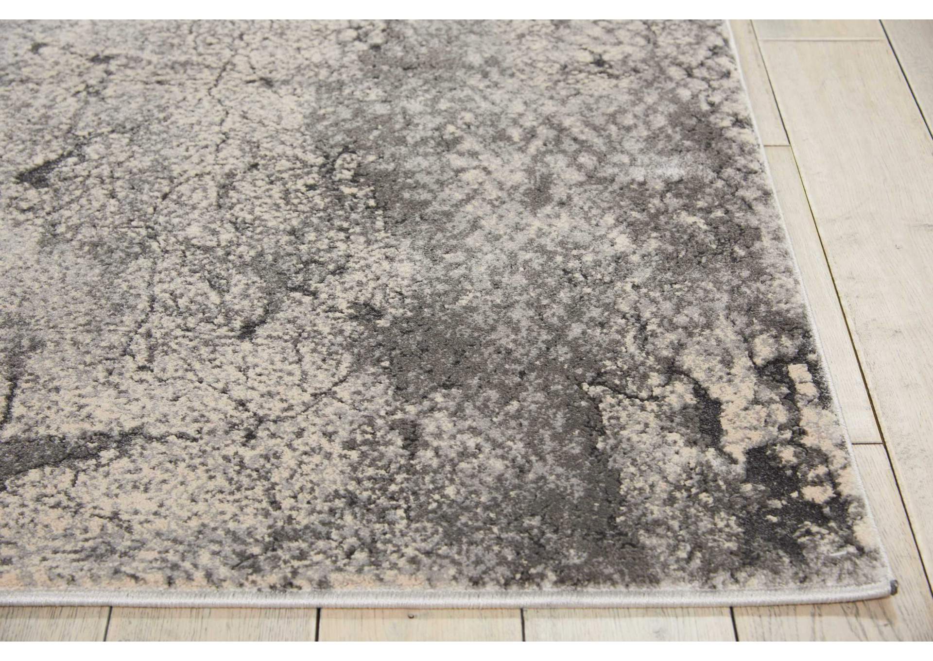kathy ireland Home Heritage KI352 Grey 5'x7' Area Rug,Nourison