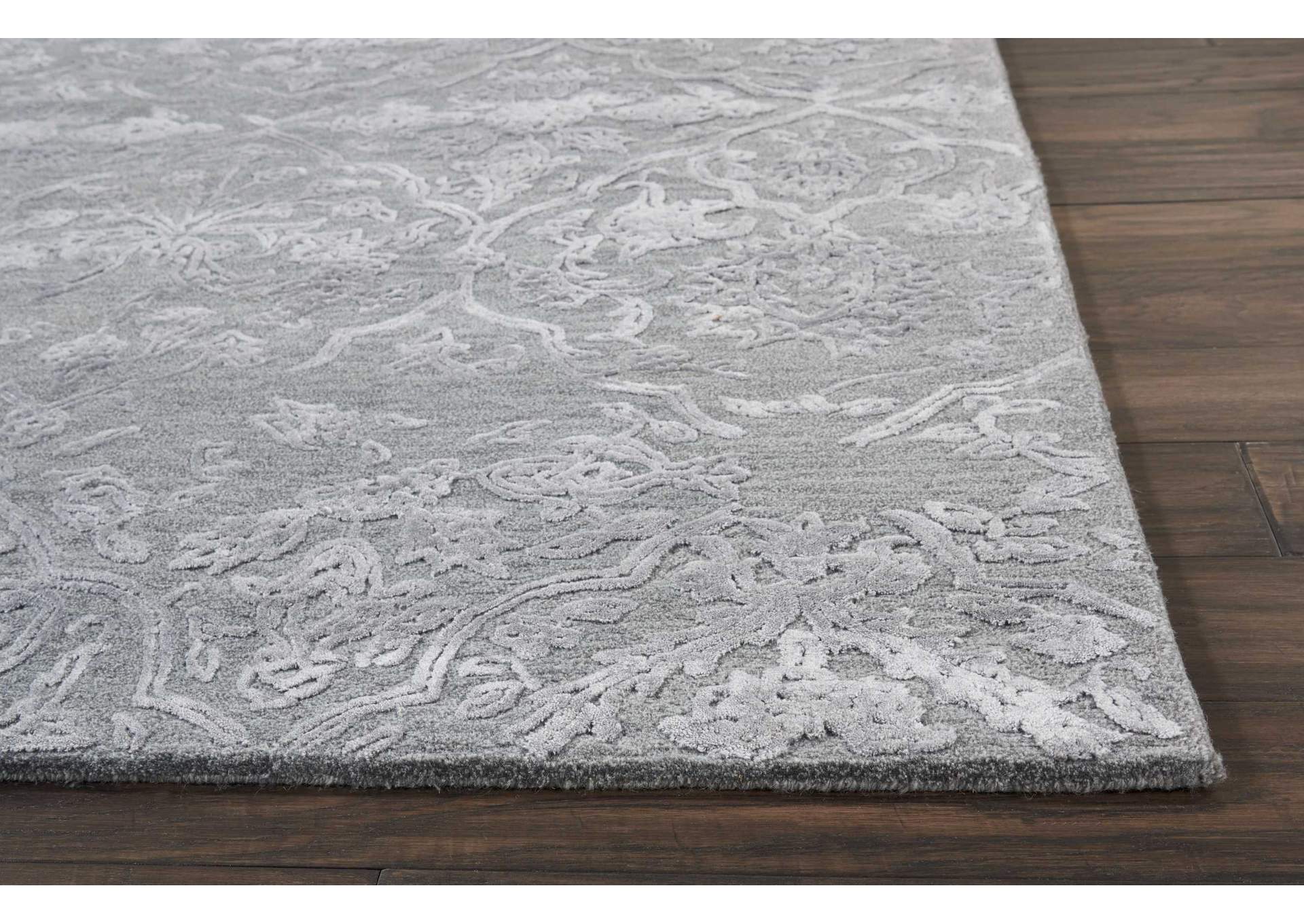 Nourison Opaline OPA14 Grey 10'x14' Oversized Rug,Nourison