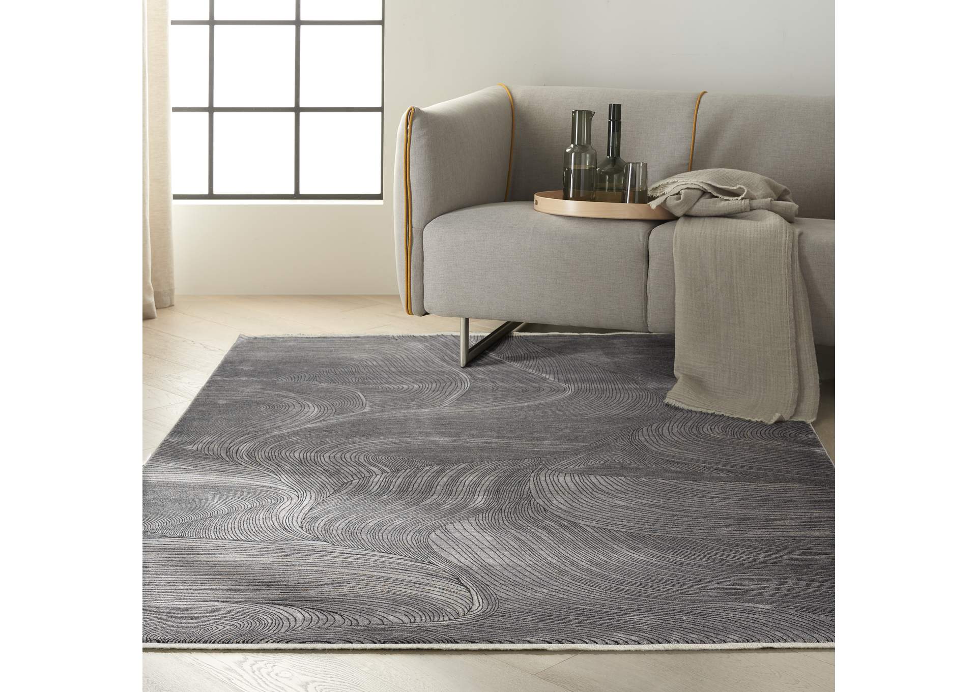 Calvin Klein Ck50 Balian 5' x 7' Area Rug,Nourison