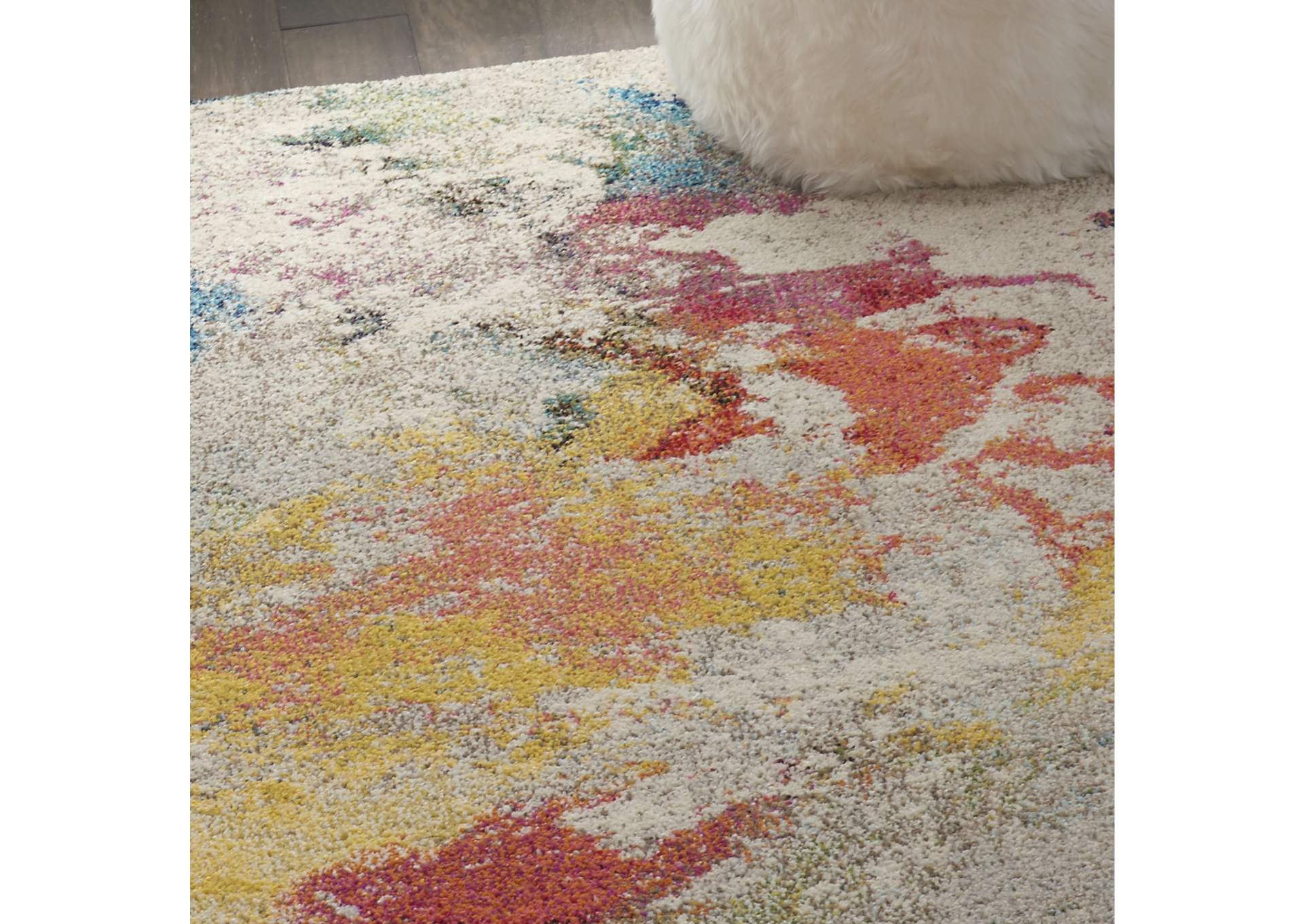 Nourison Celestial CES12 Multicolor 5'x7' Colorful Area Rug,Nourison