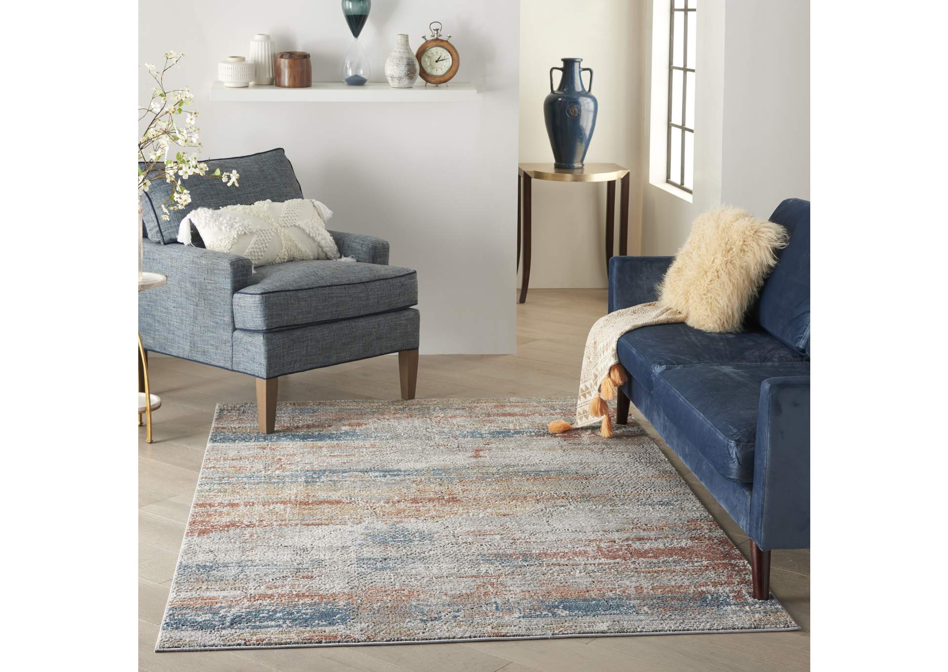 Nourison Rustic Textures 5' x7' Area Rug,Nourison