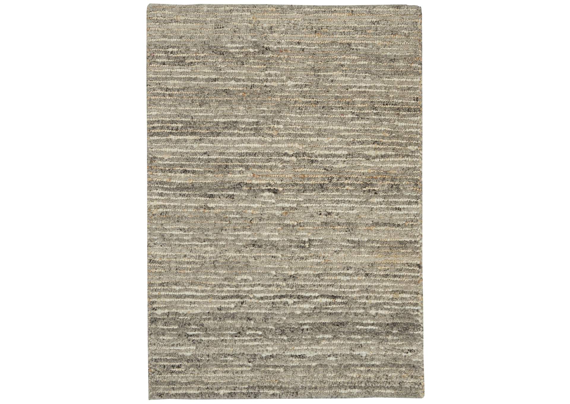 Calvin Klein Kathmandu 2'x3' Grey All - Natural Fibers Area Rug,Nourison