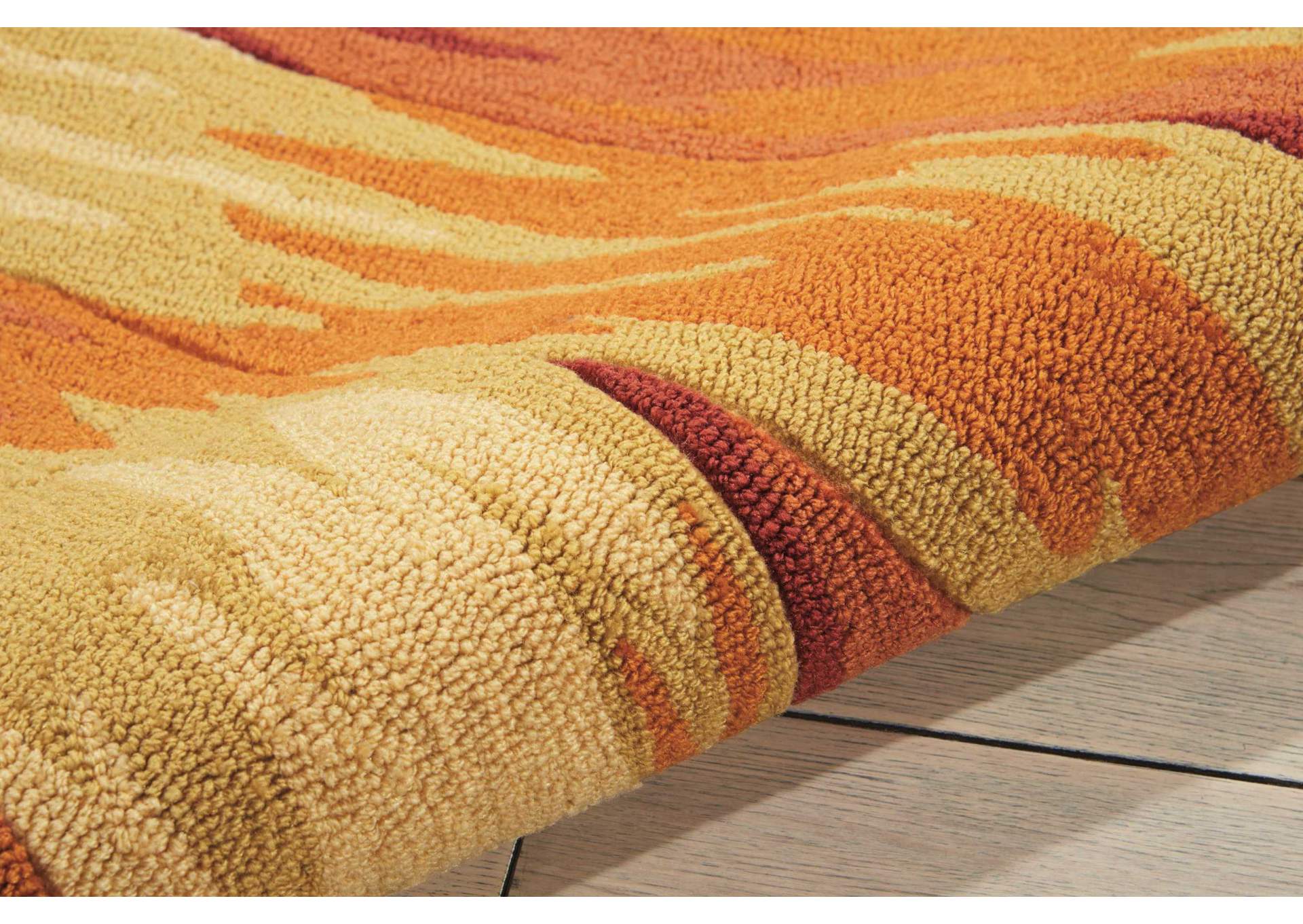 Nourison Fantasy FA09 Multicolor 5'x8' Area Rug,Nourison