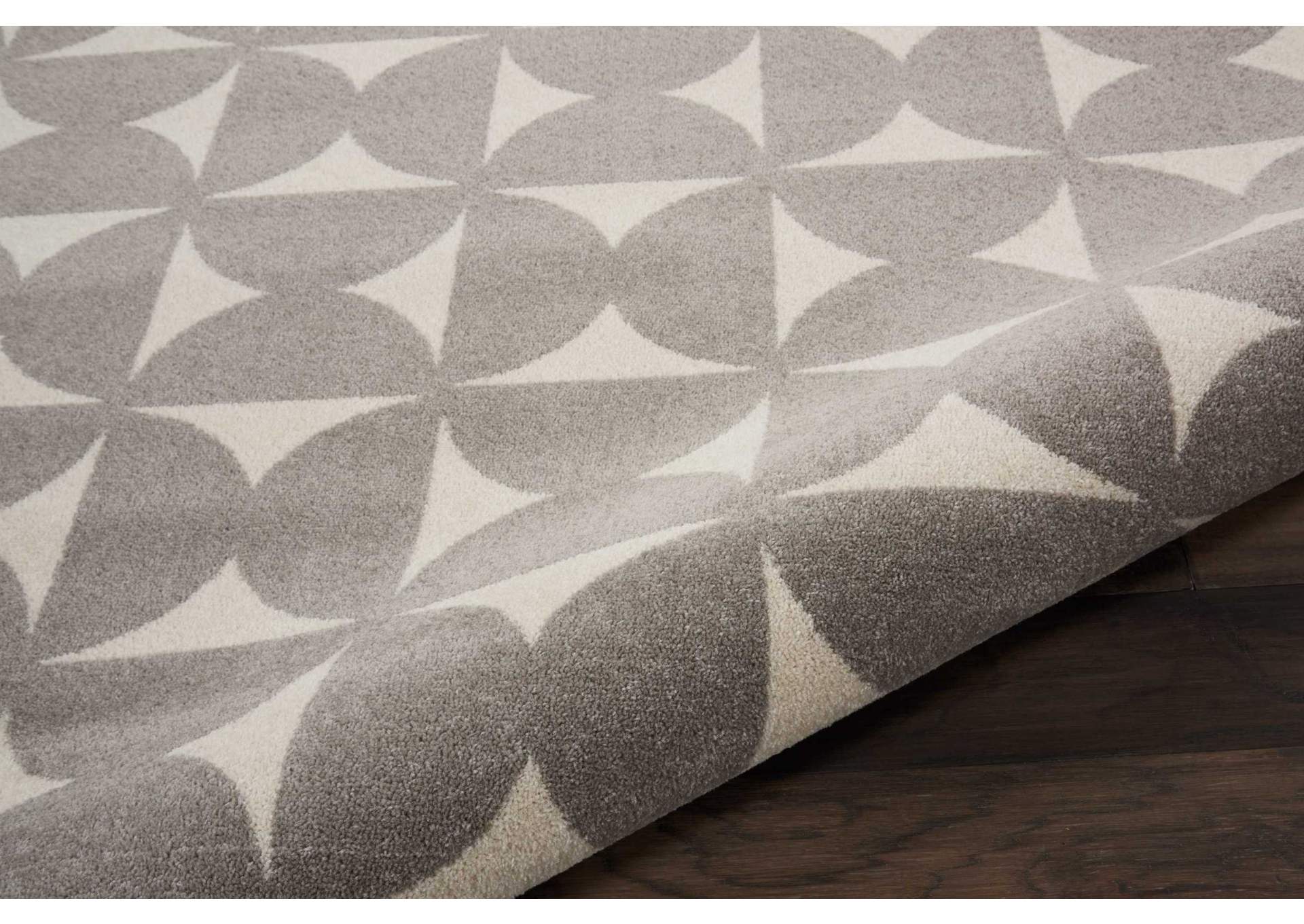Nourison Harper DS301 Grey 8'x10' Large Rug,Nourison