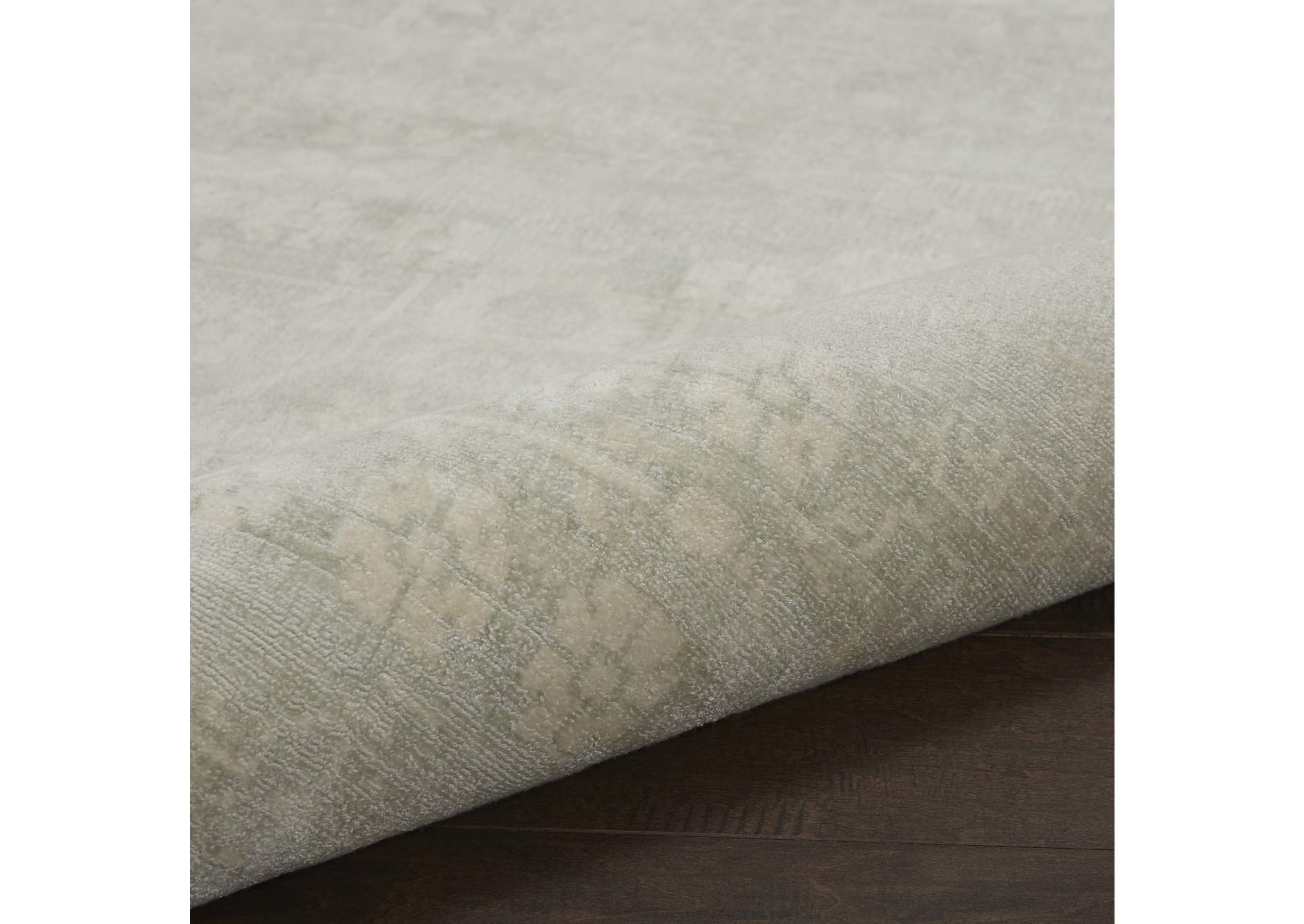 kathy ireland Home Desert Skies DSK02 Silver 8'x11' Oversized Rug,Nourison