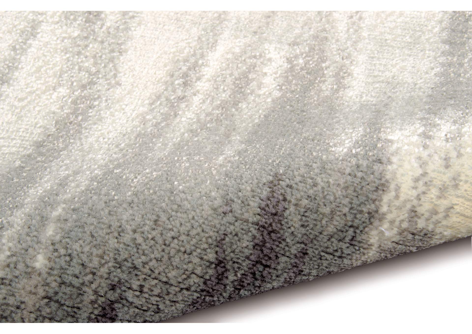 Calvin Klein Home Gradient GDT02 Grey 8'x10' Rug,Nourison