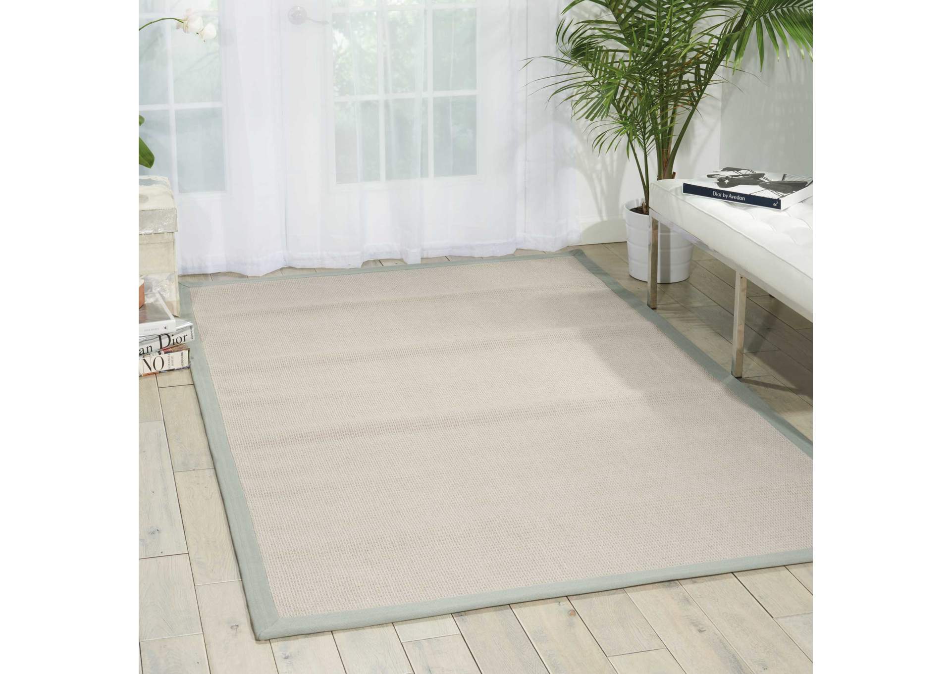 Nourison Sisal Soft SSF40 Beige 5'x8' Area Rug,Nourison