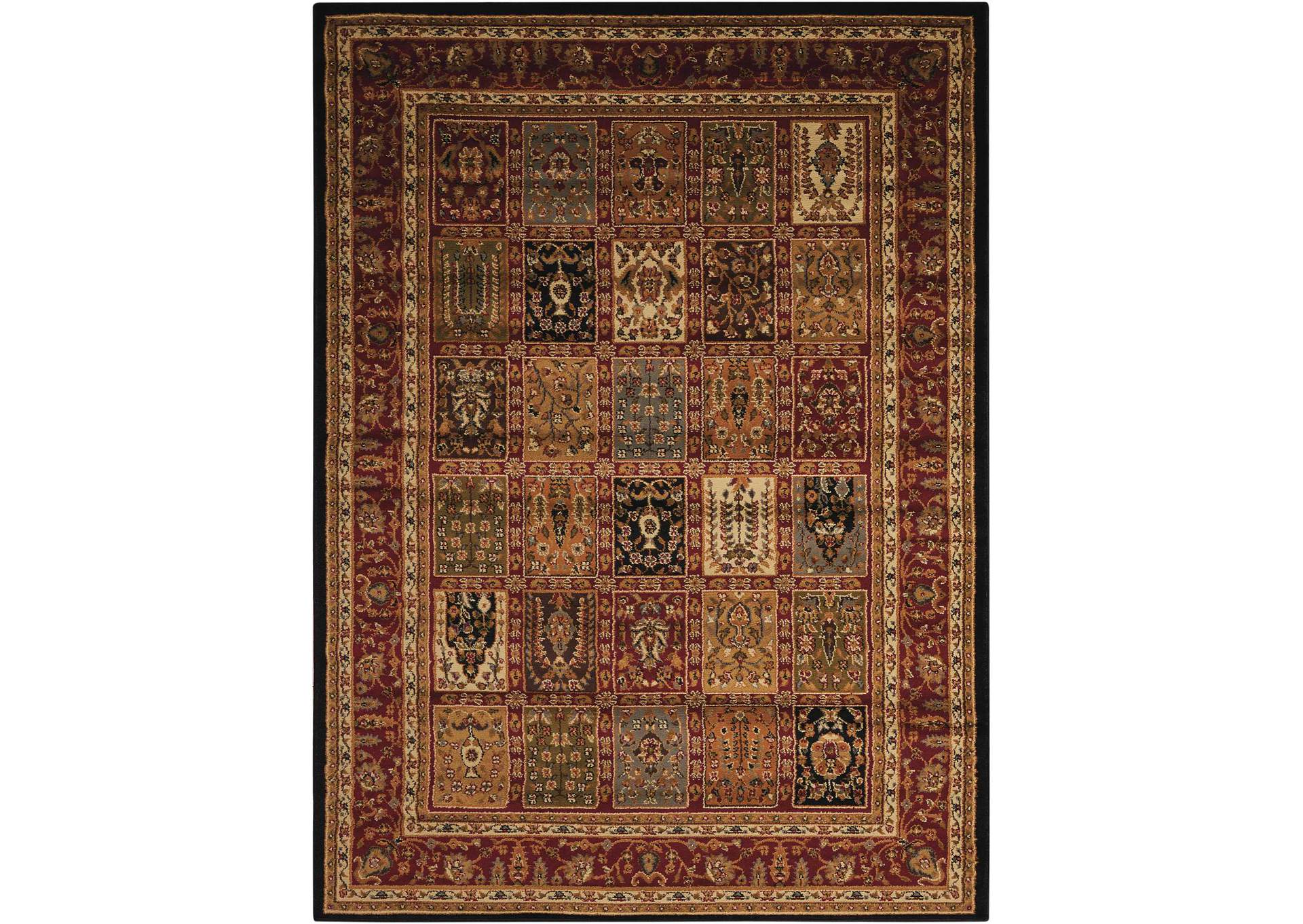 Nourison Paramount PAR07 Multicolor 8'x11' Rug,Nourison