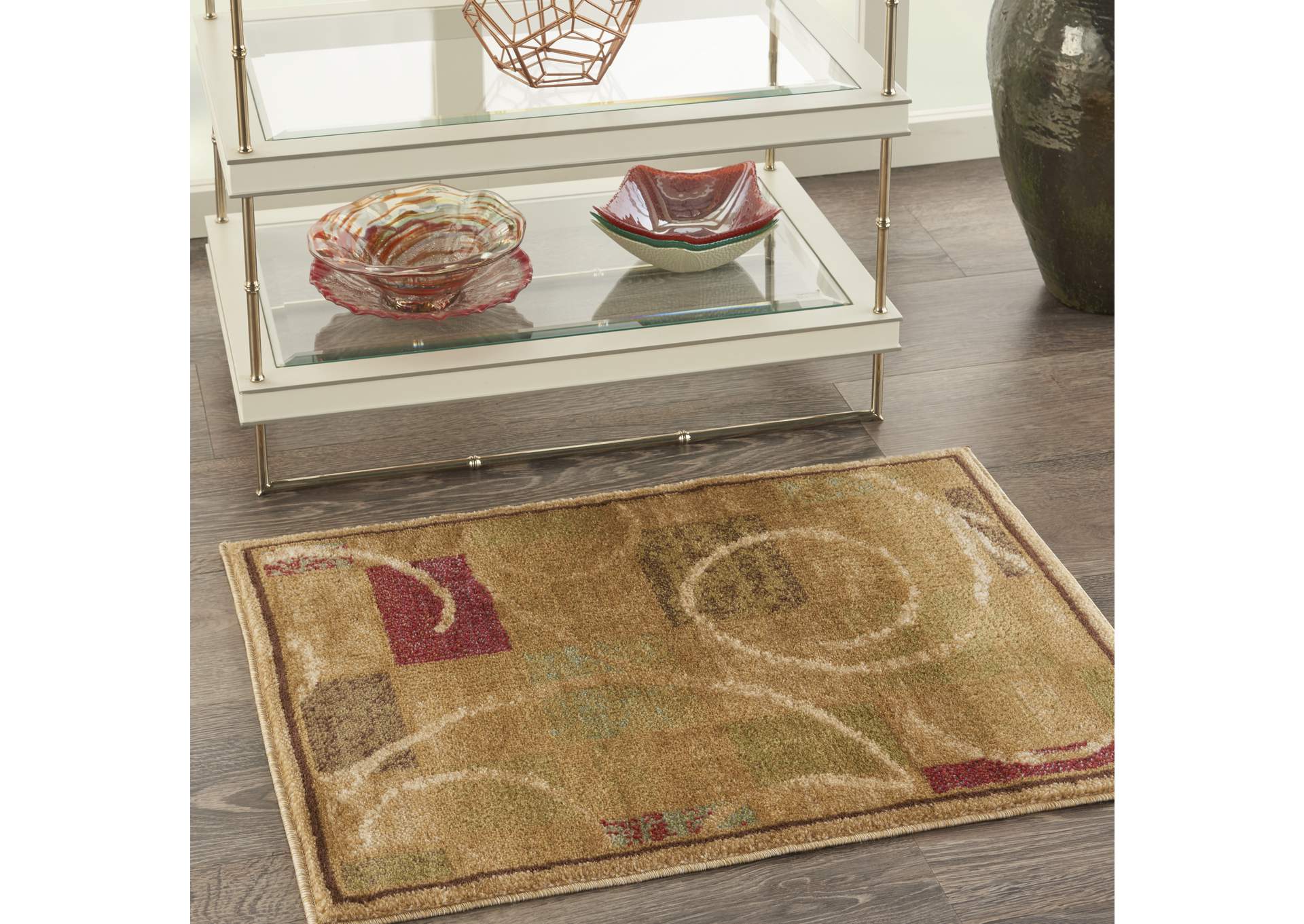 Nourison Expressions 2'x3' Beige Area Rug,Nourison