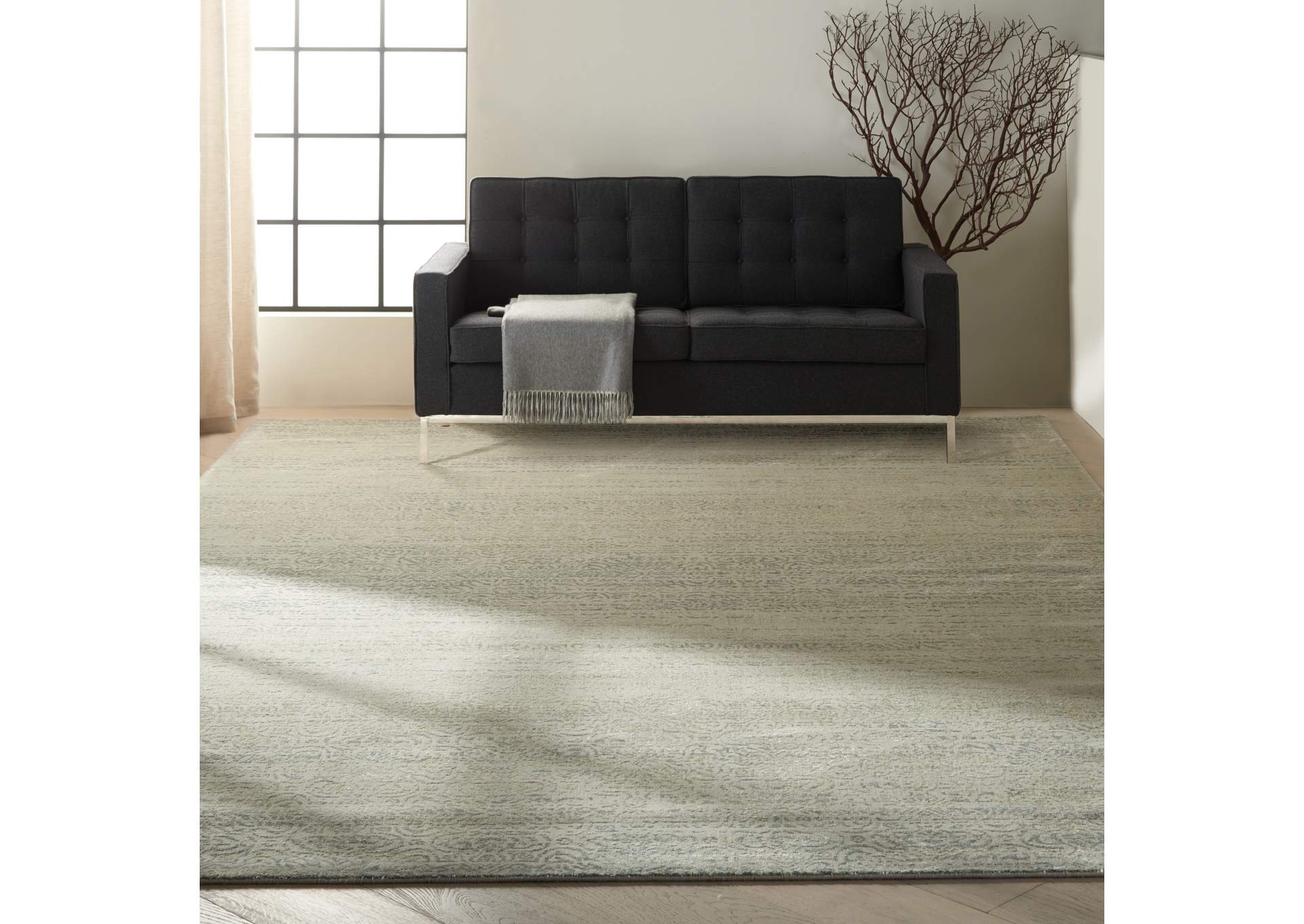 Calvin Klein Home Maya MAY04 Abalone 8'x11' Rug,Nourison