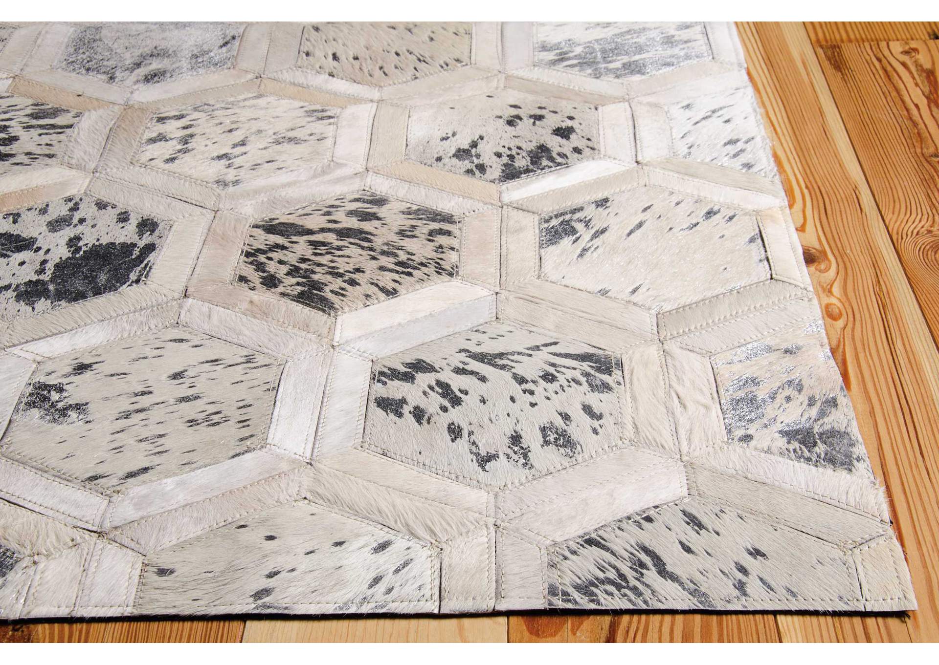 Michael Amini City Chic MA100 White 8'x10' Rug,Nourison