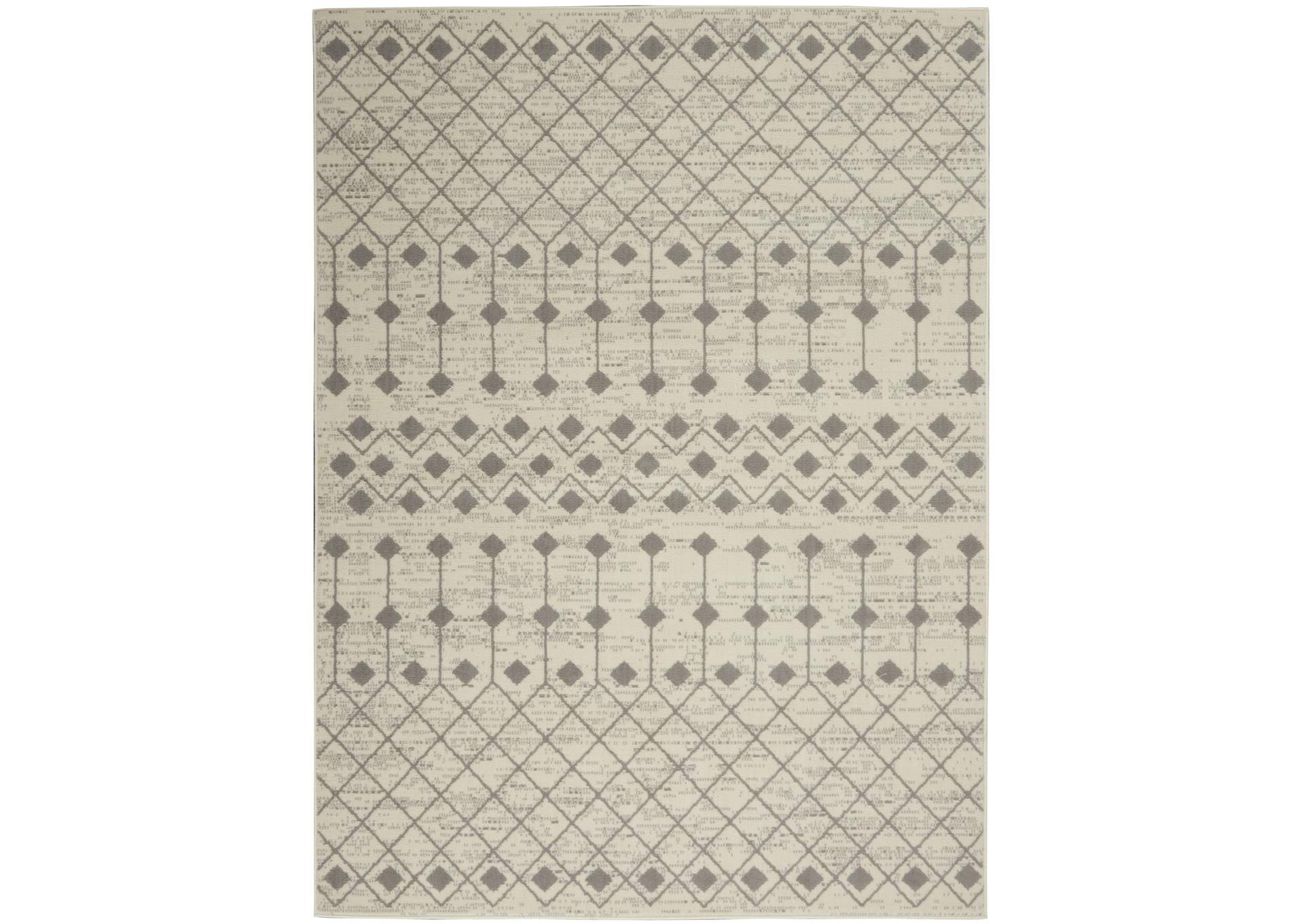 Nourison Grafix 4'x6' Ivory Area Rug,Nourison