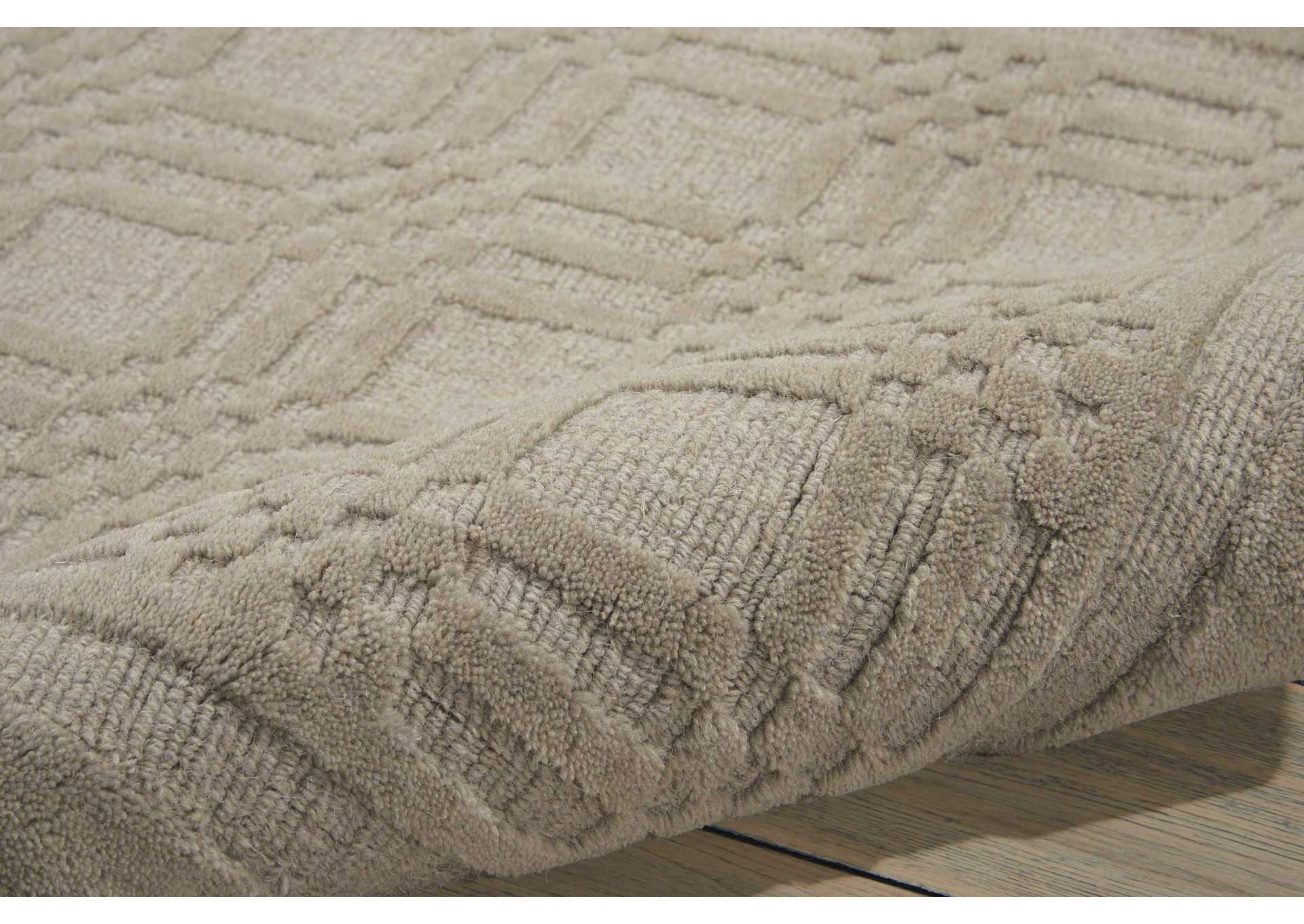 Nourison Westport WP32 Grey 8' Runner Hallway Rug,Nourison