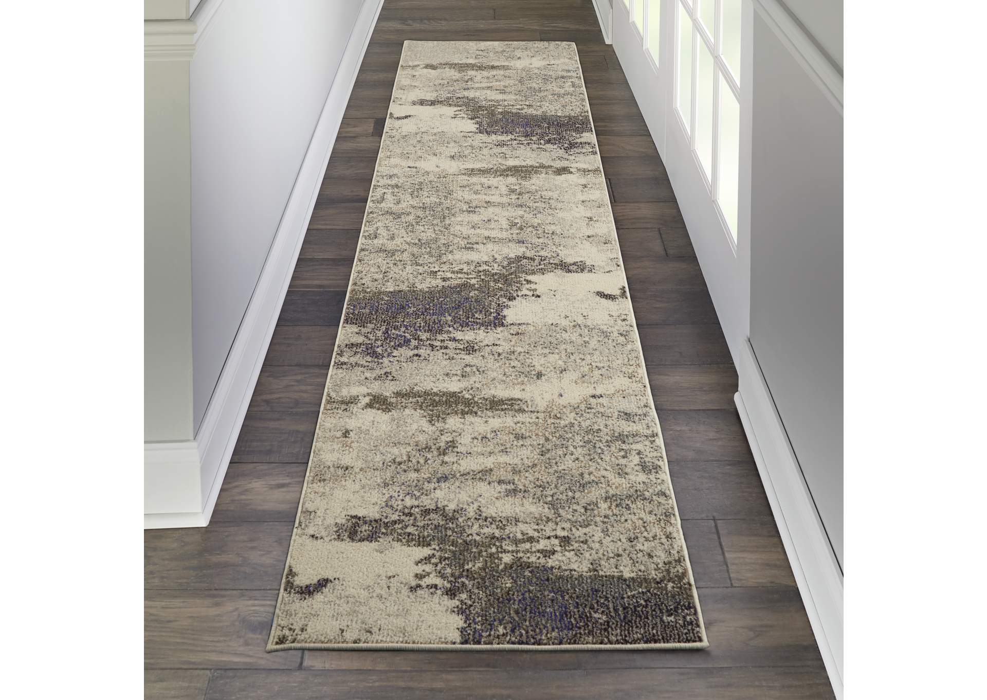 Nourison Celestial 12' Runner Area Rug,Nourison