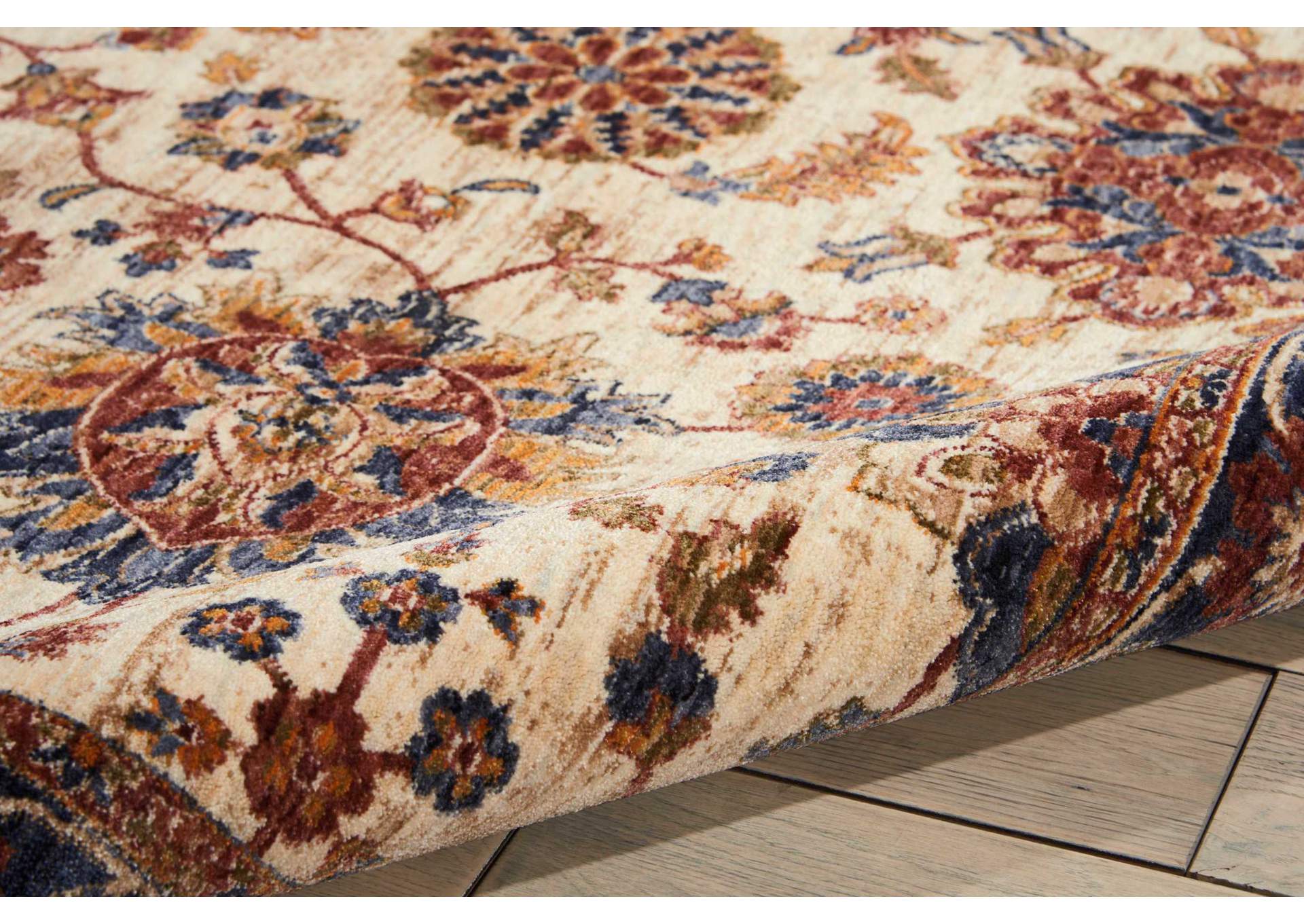 Nourison Lagos LAG04 Cream Multicolor 5'x8' Area Rug,Nourison